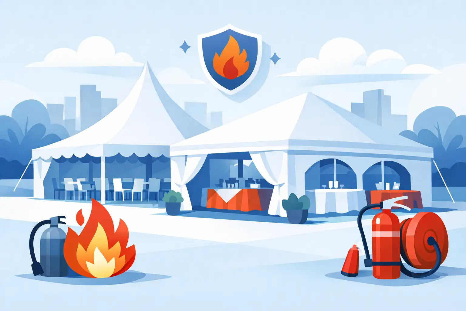 Fire Certified Event Tents for Professional Use