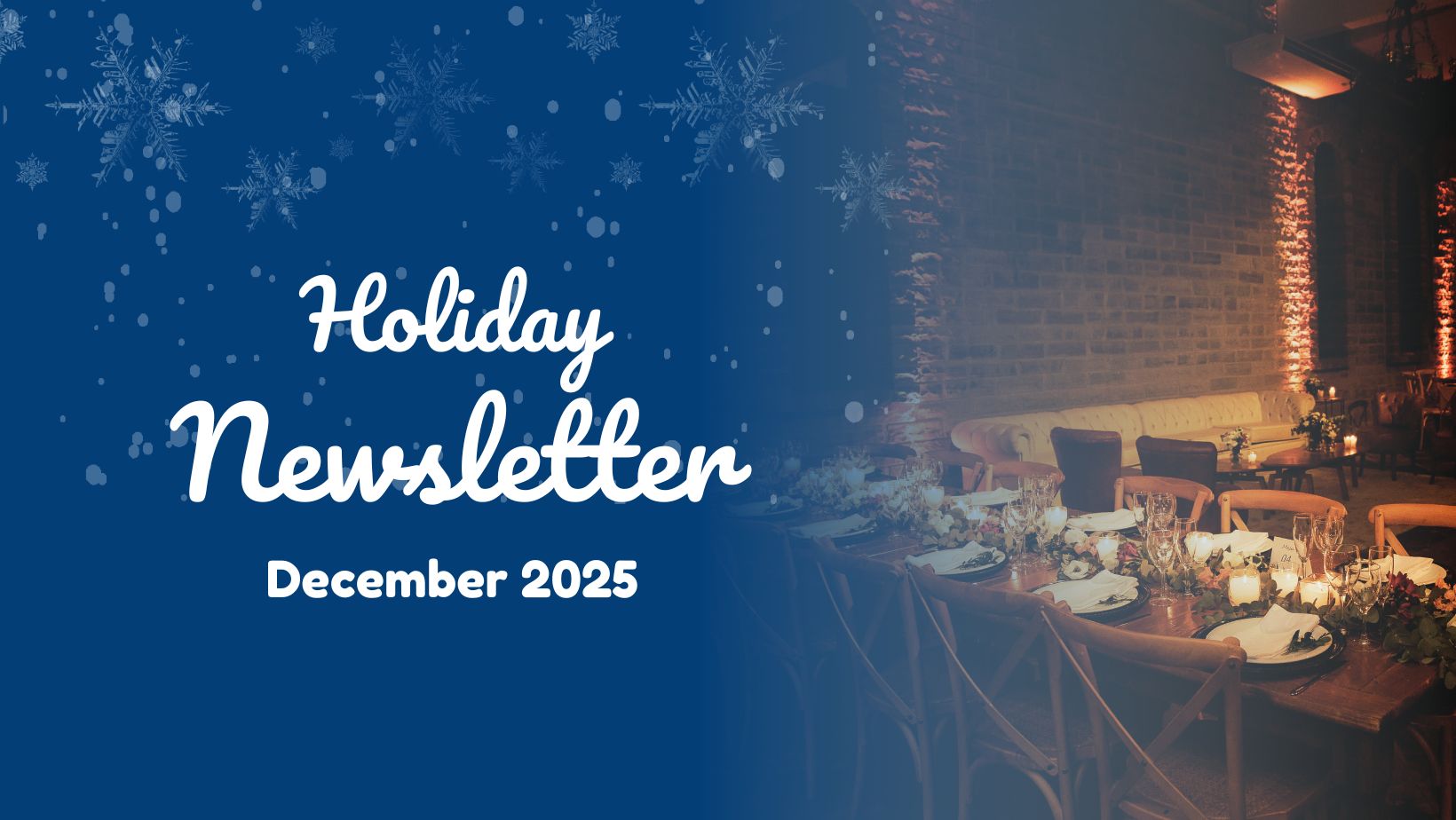 December 2025 Newsletter