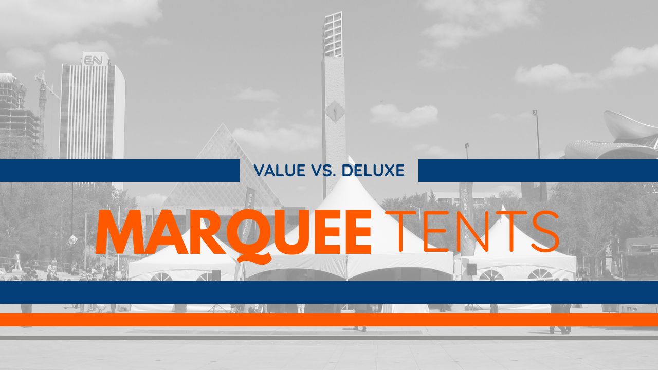 Value VS Deluxe Marquee Tents