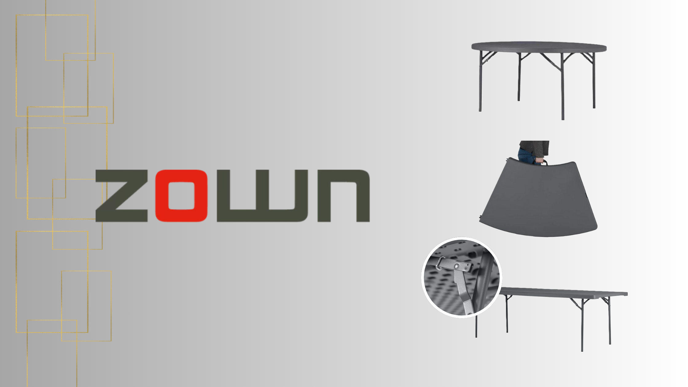 Zown Folding Tables: Pick the Perfect One for Your Event