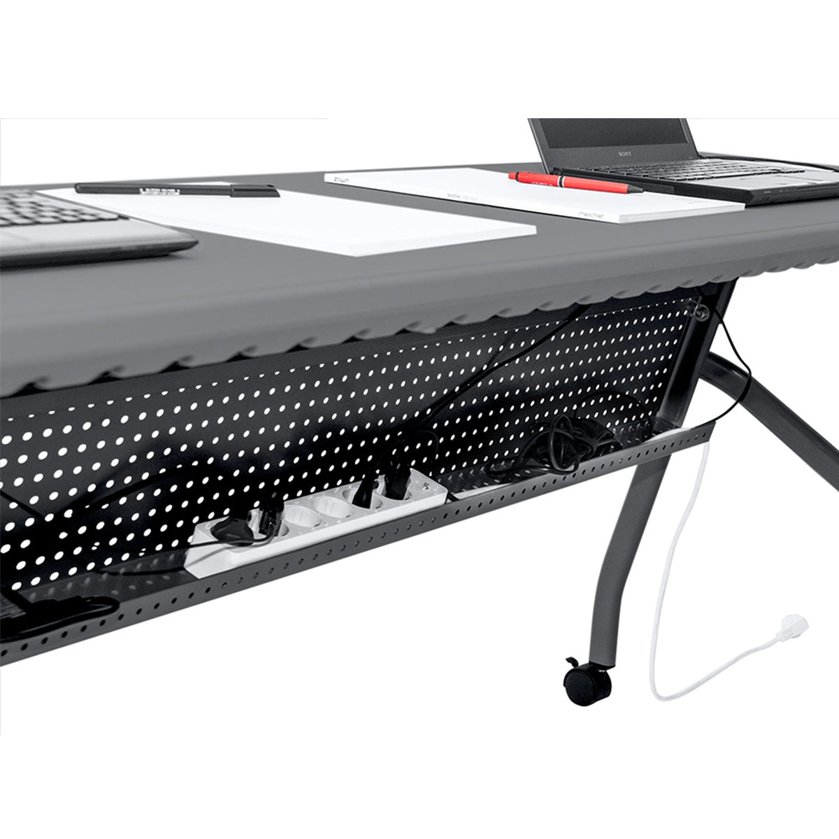 Zown Table, 19.5" x 72" Classroom Flip Table