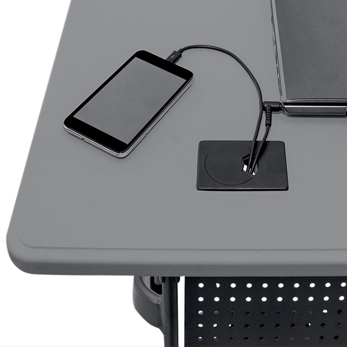 Zown Table, 19.5" x 72" Classroom Flip Table