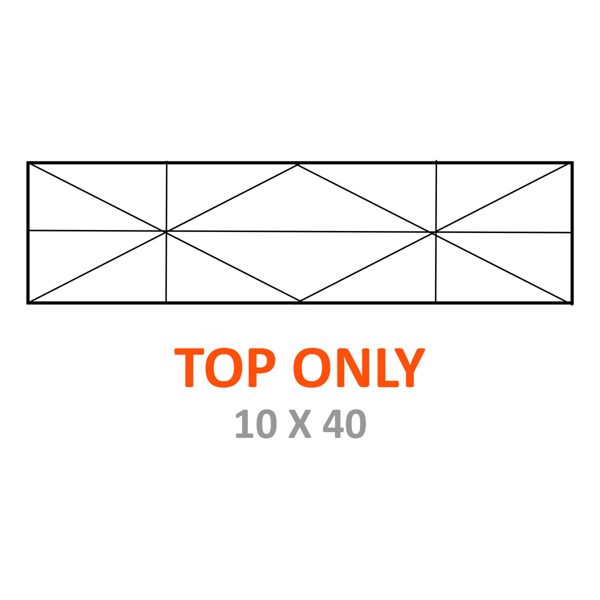 TOP, MARQUEE 10' X 40'