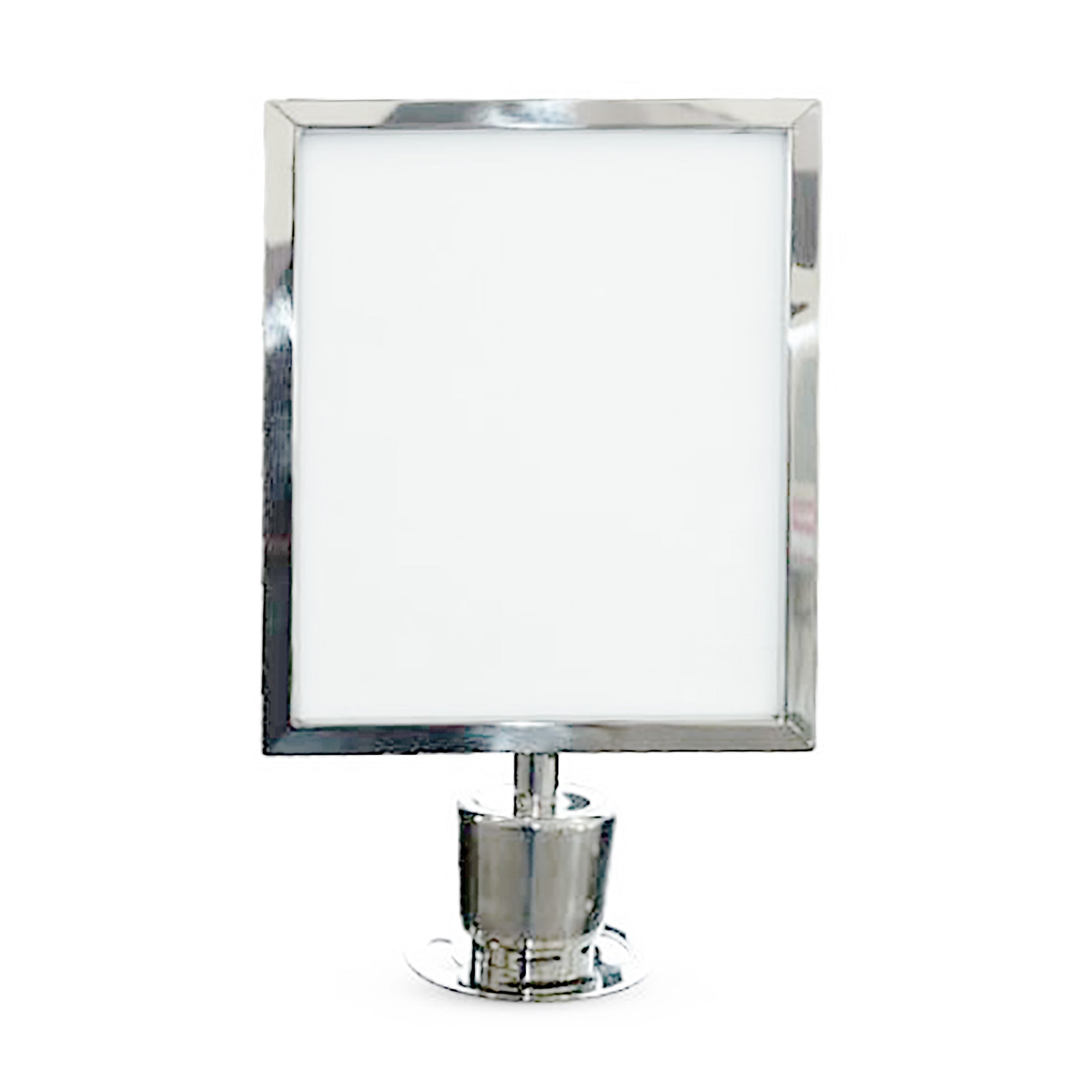 Sign Holder For Rope Stanchion