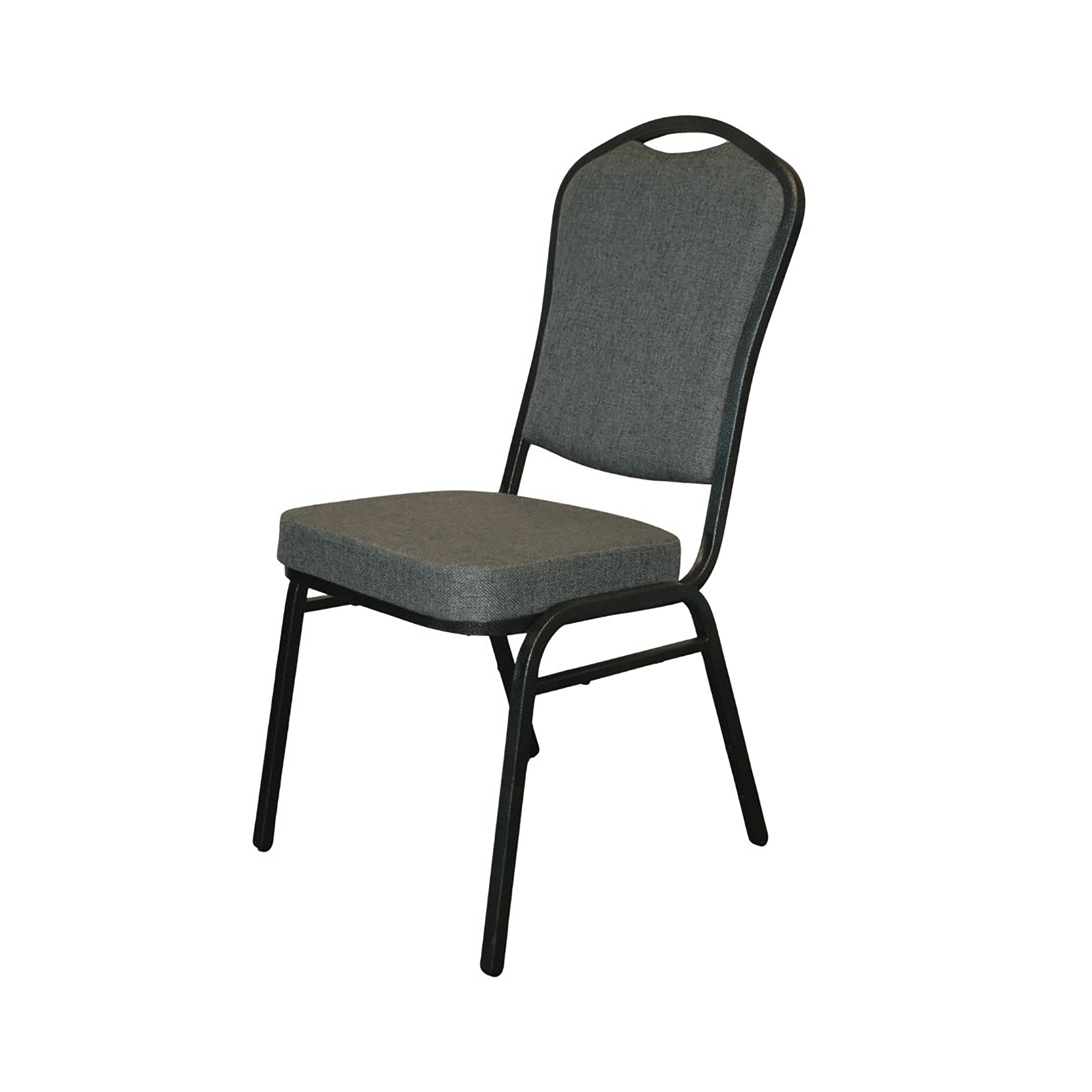 Chair, Banquet Crown Back Grey