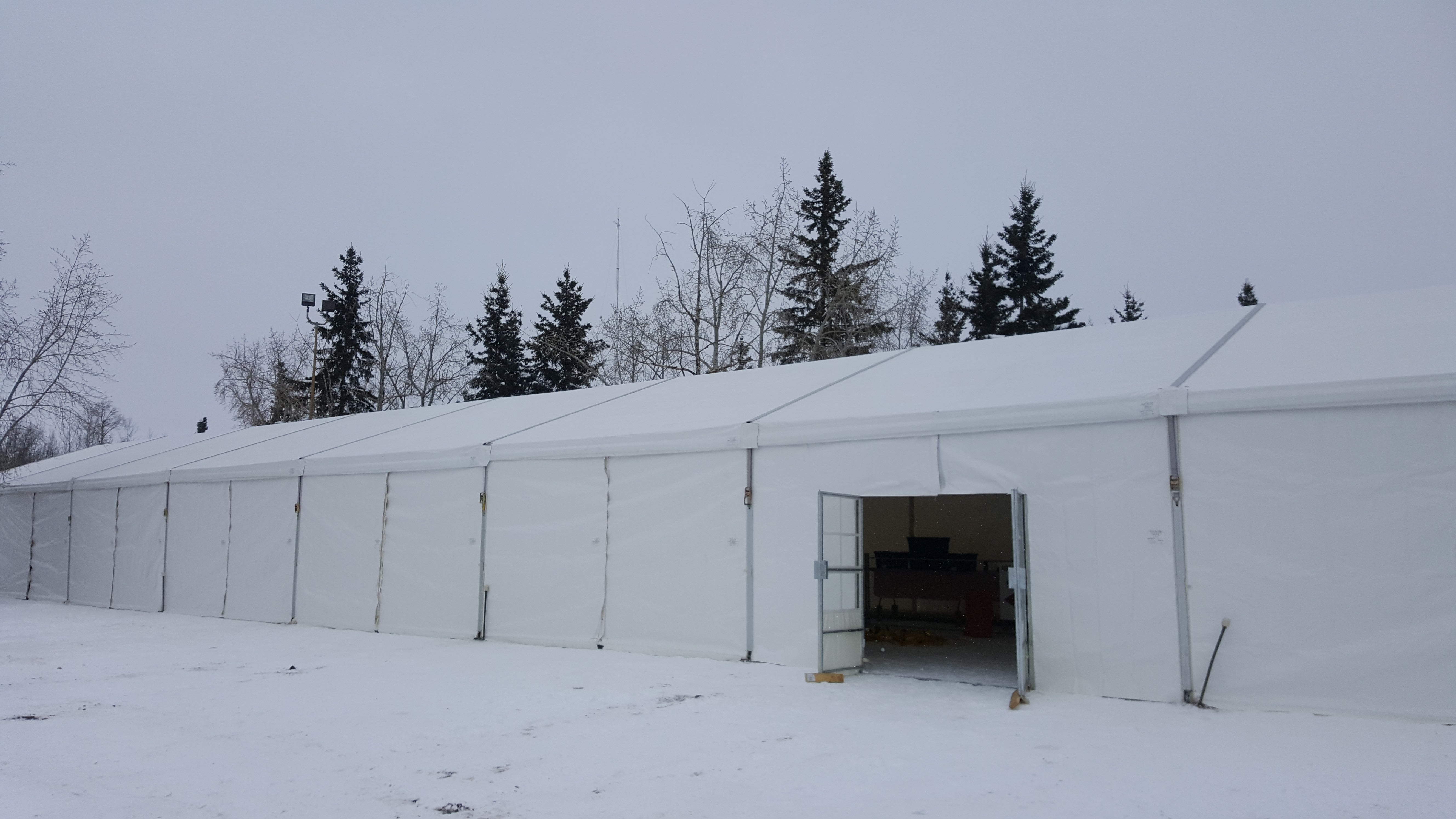 Clearspan Tent 9M X 40M Plain Walls Tents - Clearspan