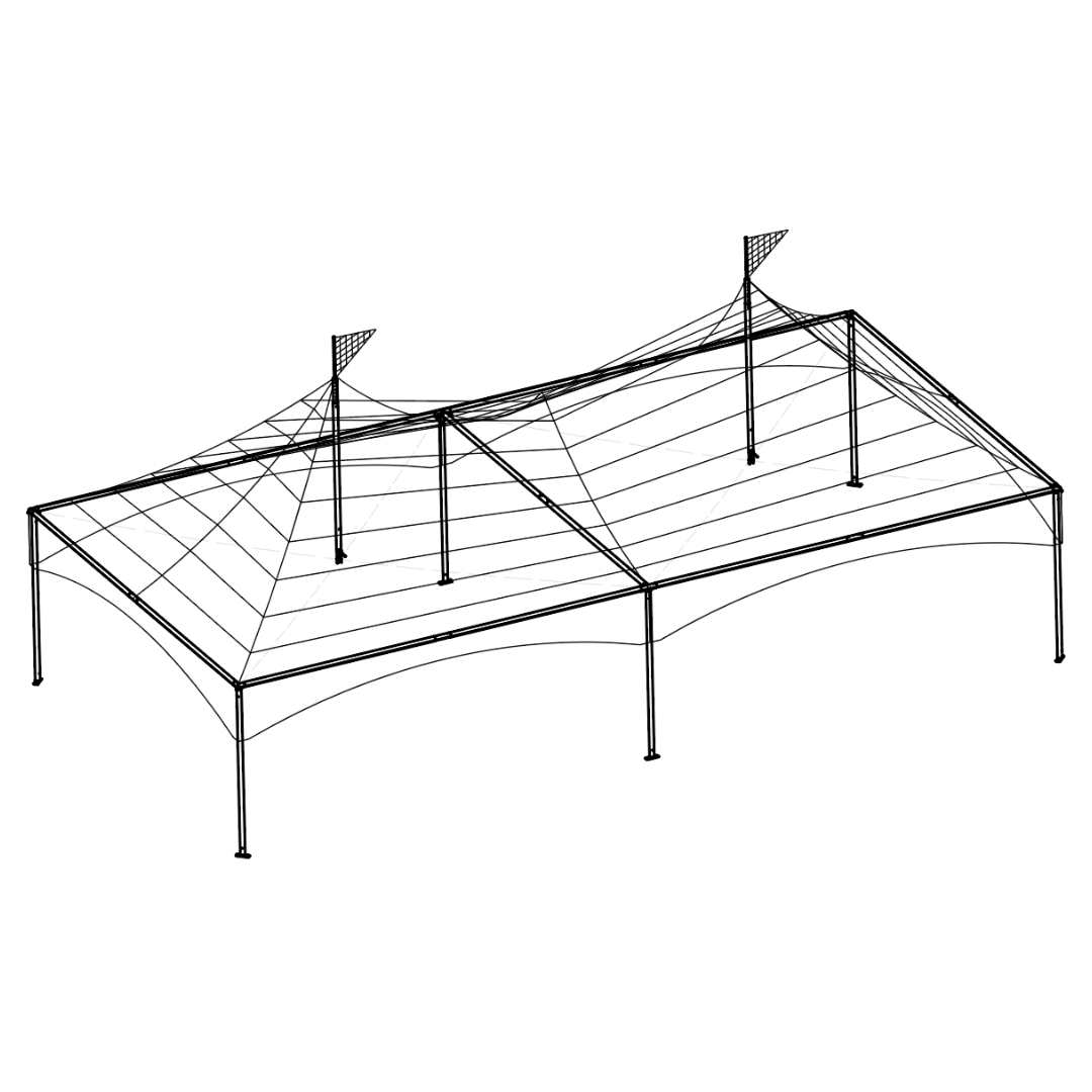 Marquee Tent, 20' x 40'