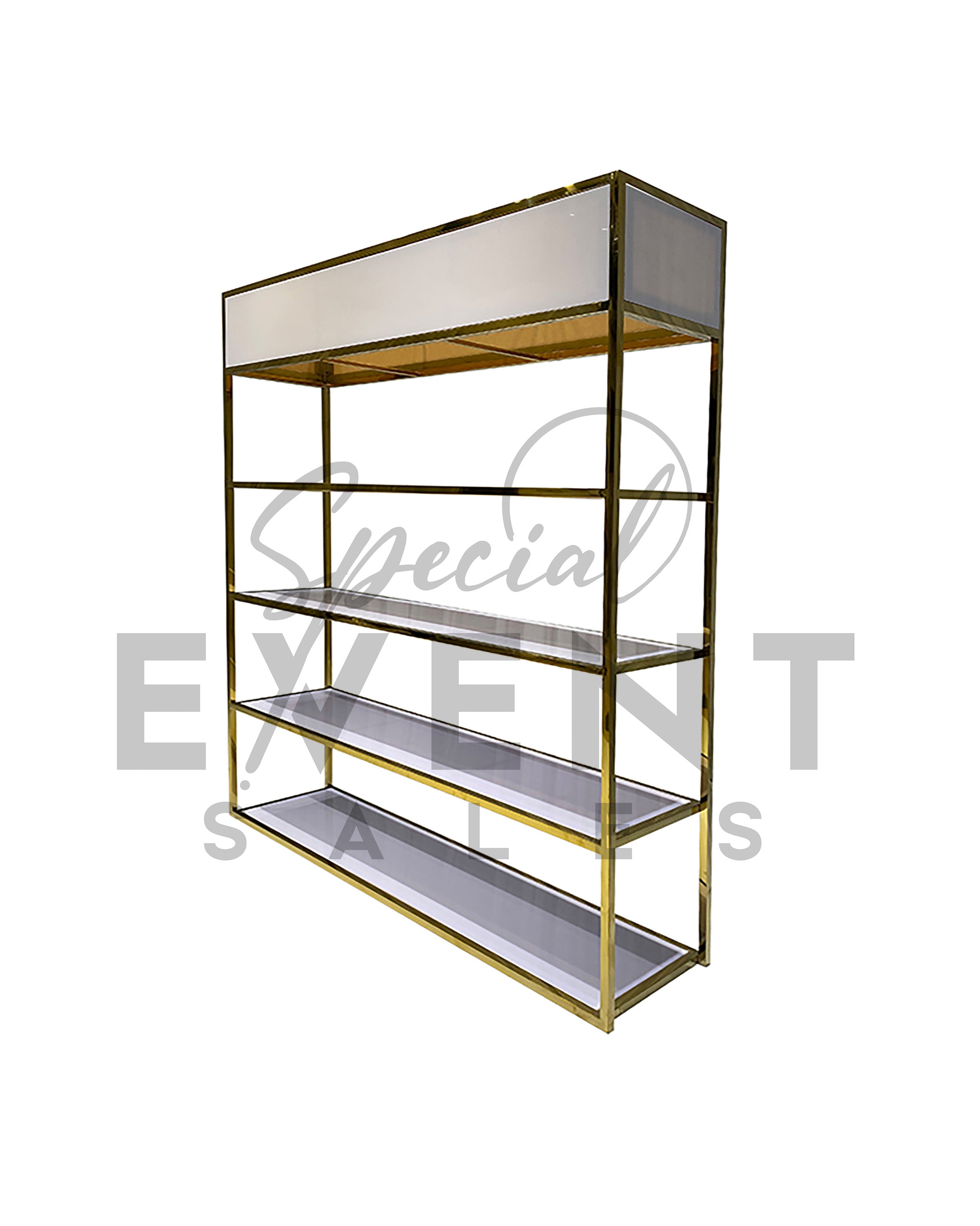 Fenix Rectangle Gold Shelf