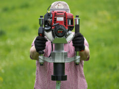 Titan Stake Driver Honda Powered PGD3200X Tents - Titan Post Drivers