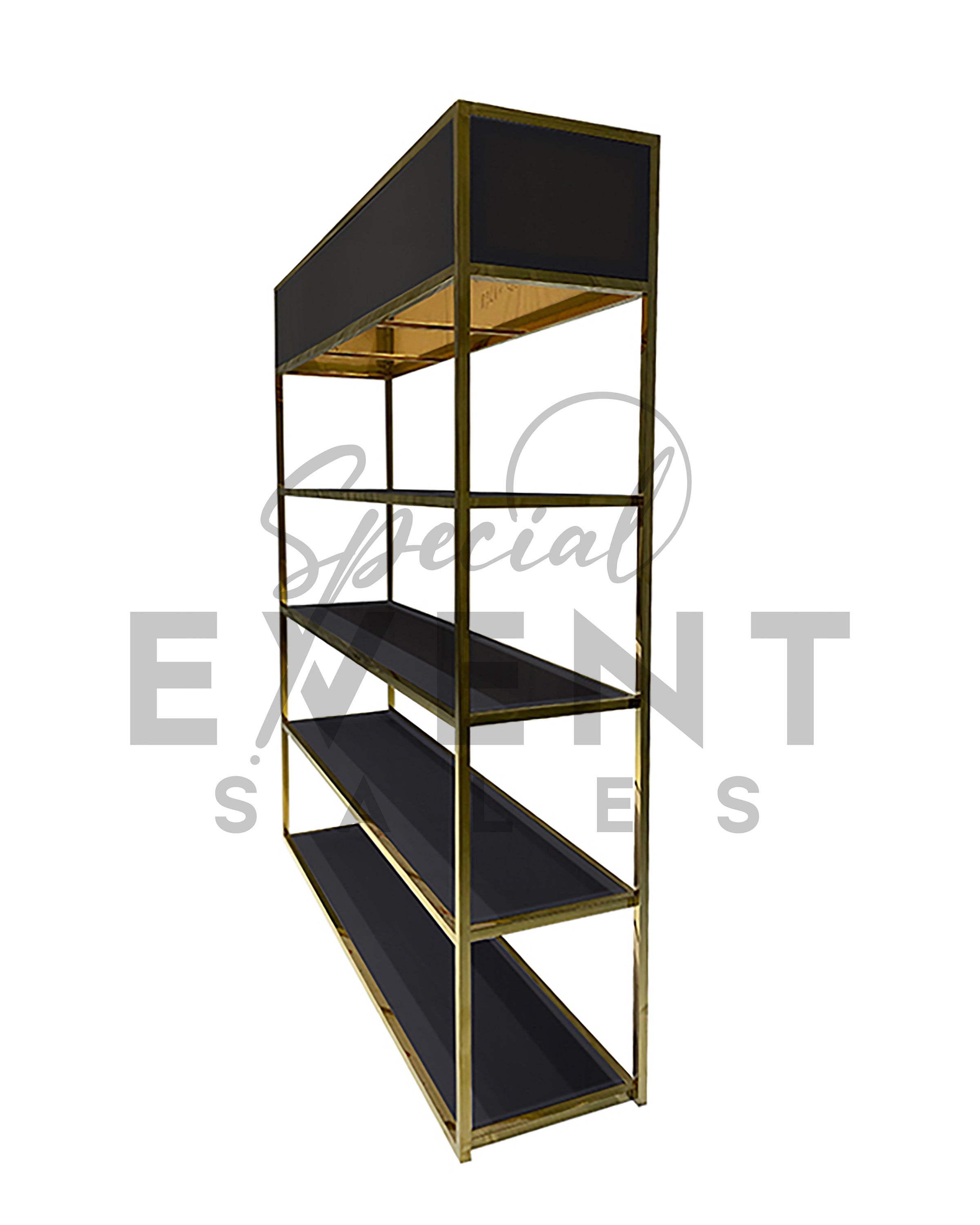 Black Acrylic For Fenix Rectangle Shelf