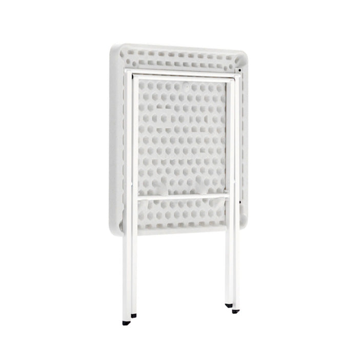Table, 27" Square White Folding