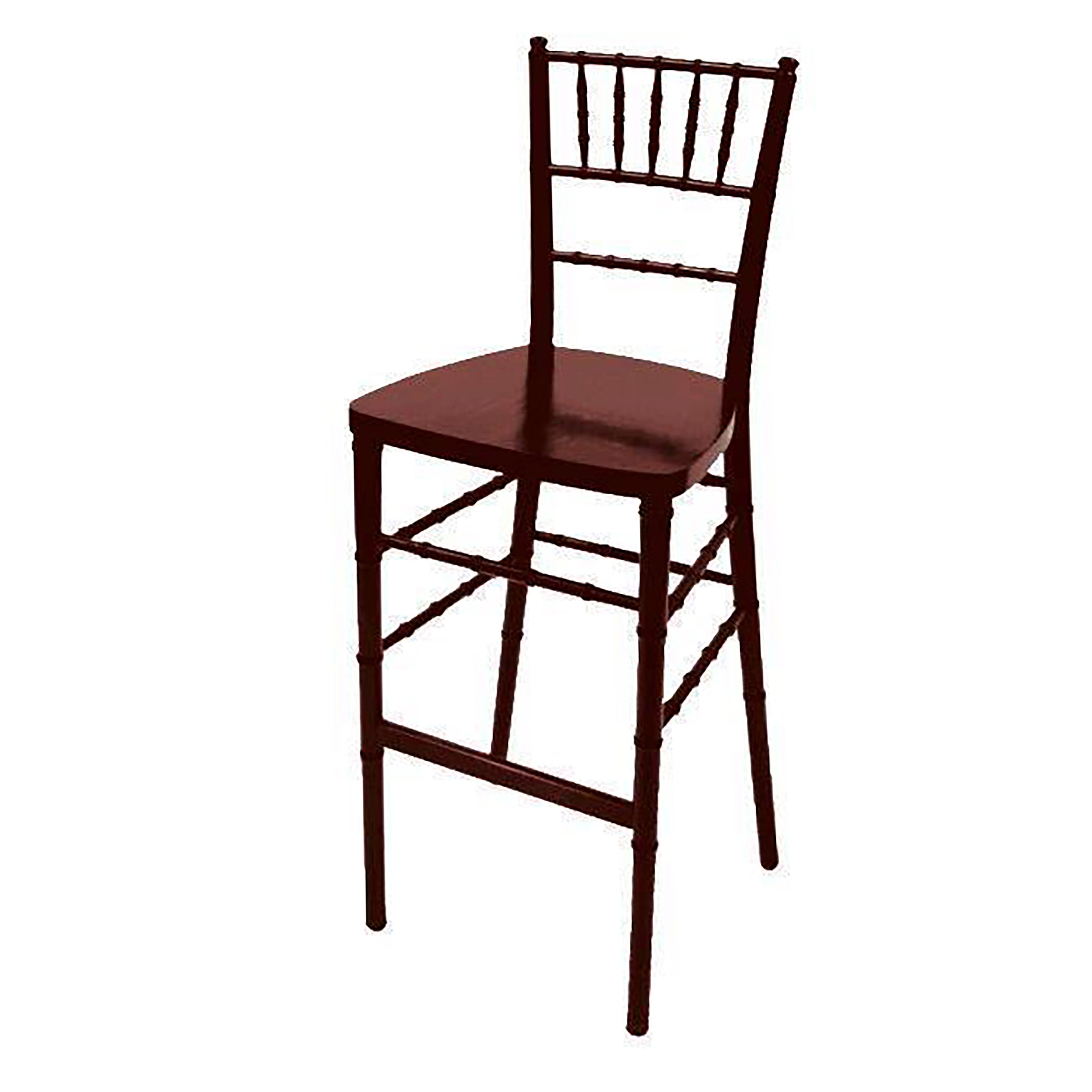 Stool, Chiavari Mahogany Assembled