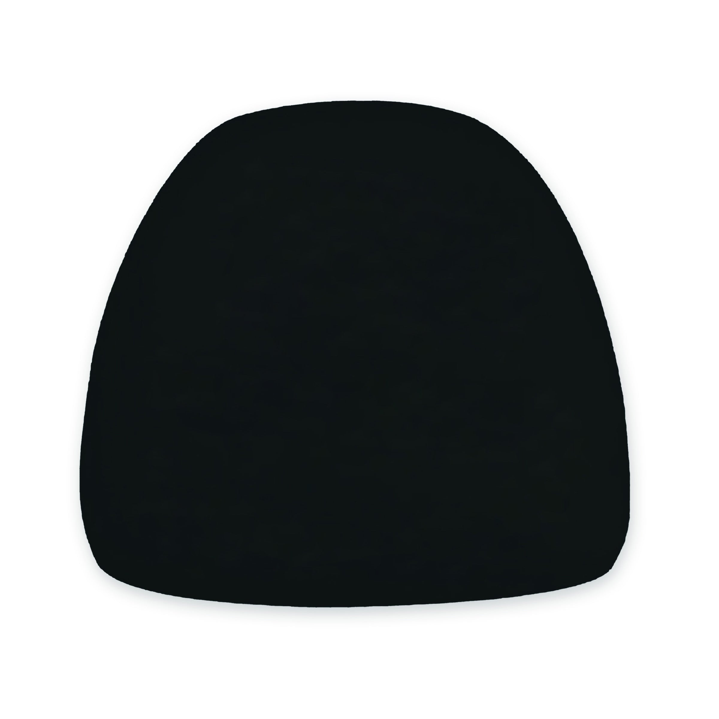 Black Velvet Chair Bonnet