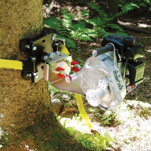 Pivoting Winch Support Plate For Capstan Winch Tent Accessory