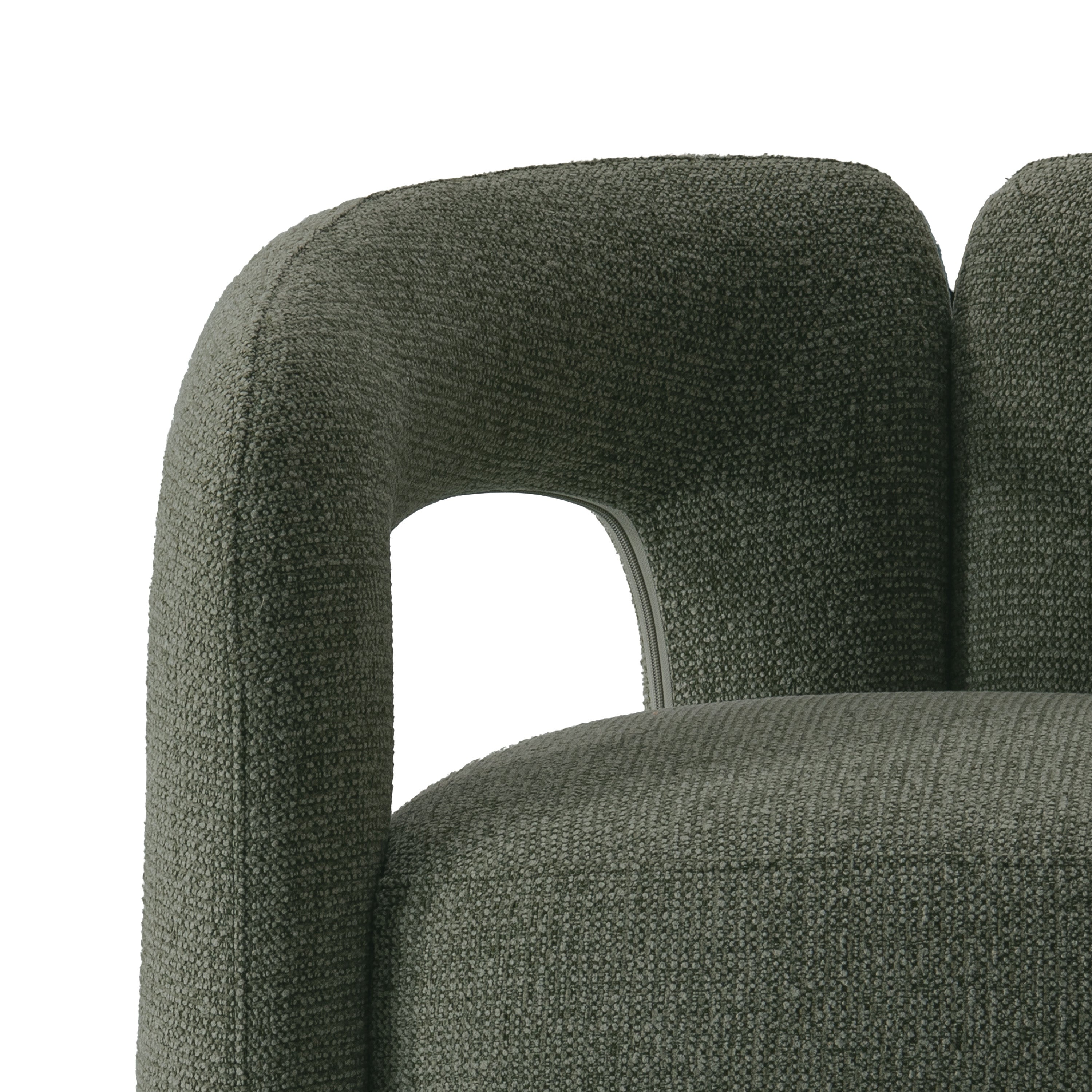 Elo, Single Green Accent Chair
