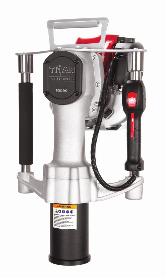 Titan Stake Driver Honda Powered PGD3200X Tents - Titan Post Drivers