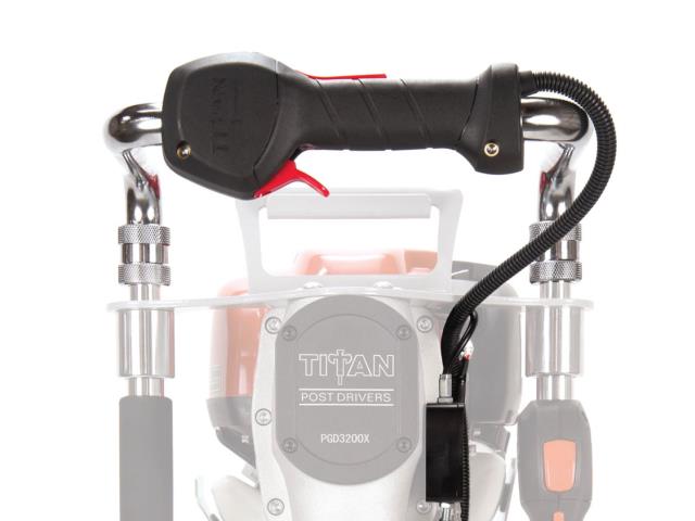 Top Handle Kit With Throttle Tents - Titan Post Drivers