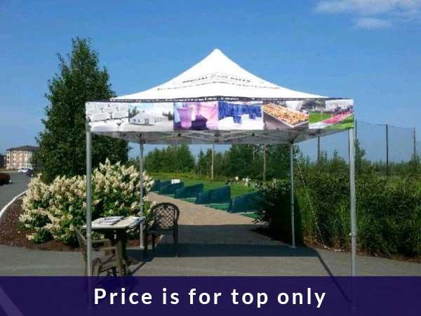 Pop up Top, 10' x 20' Custom Graphics - Special Event Sales