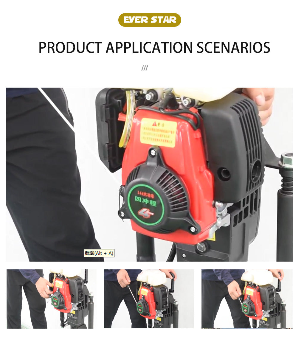 Stakinator Gas Powered Stake Driver Tent Accessory