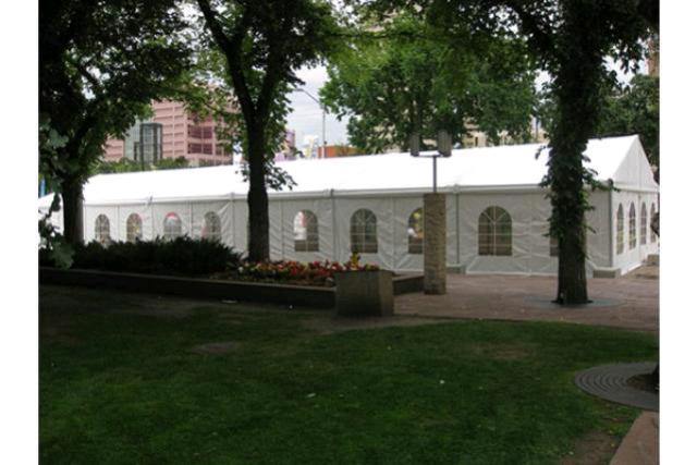 Clearspan Tent, 12M X 55M French Window - Special Event Sales