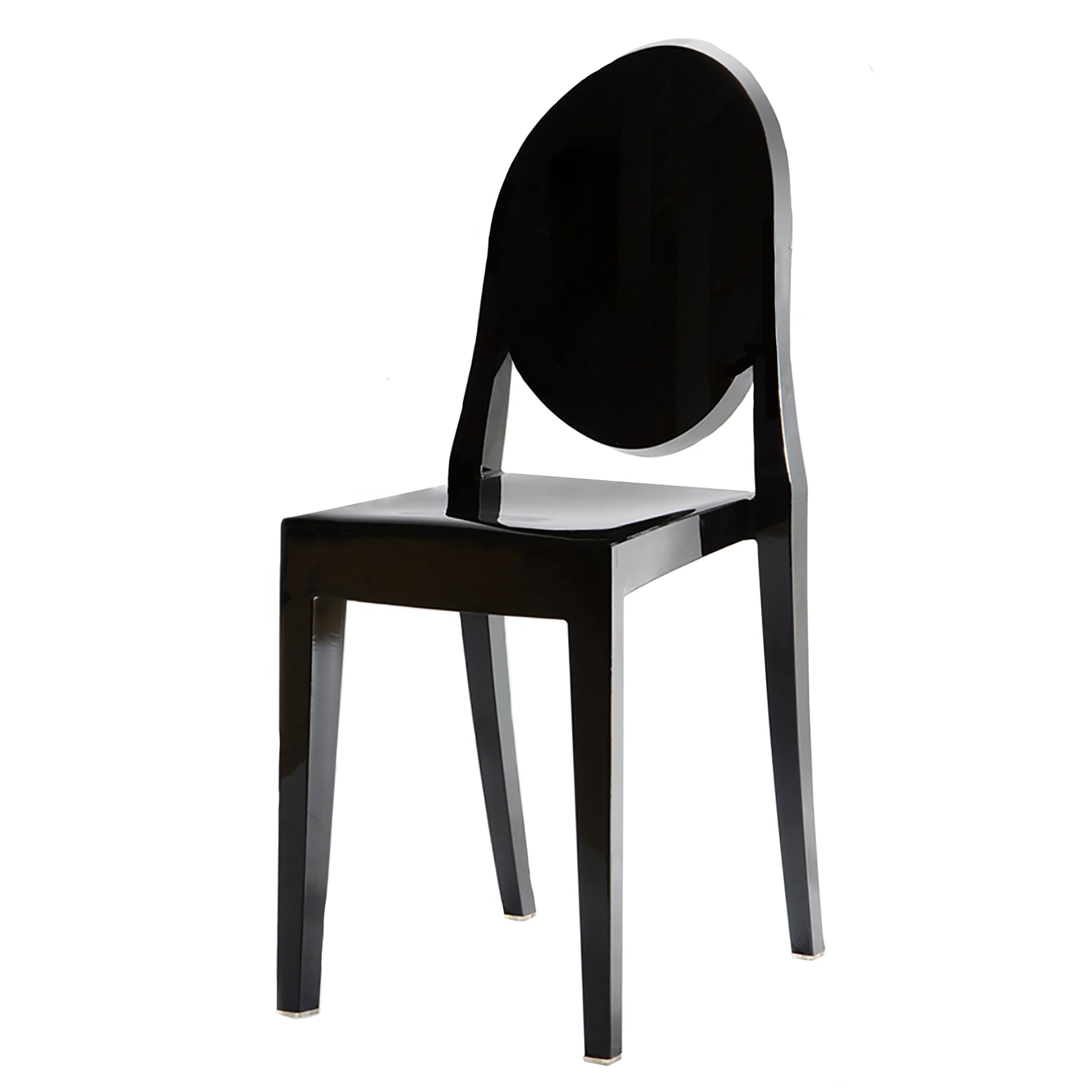 black ghost resin chair. Canadian event decor.