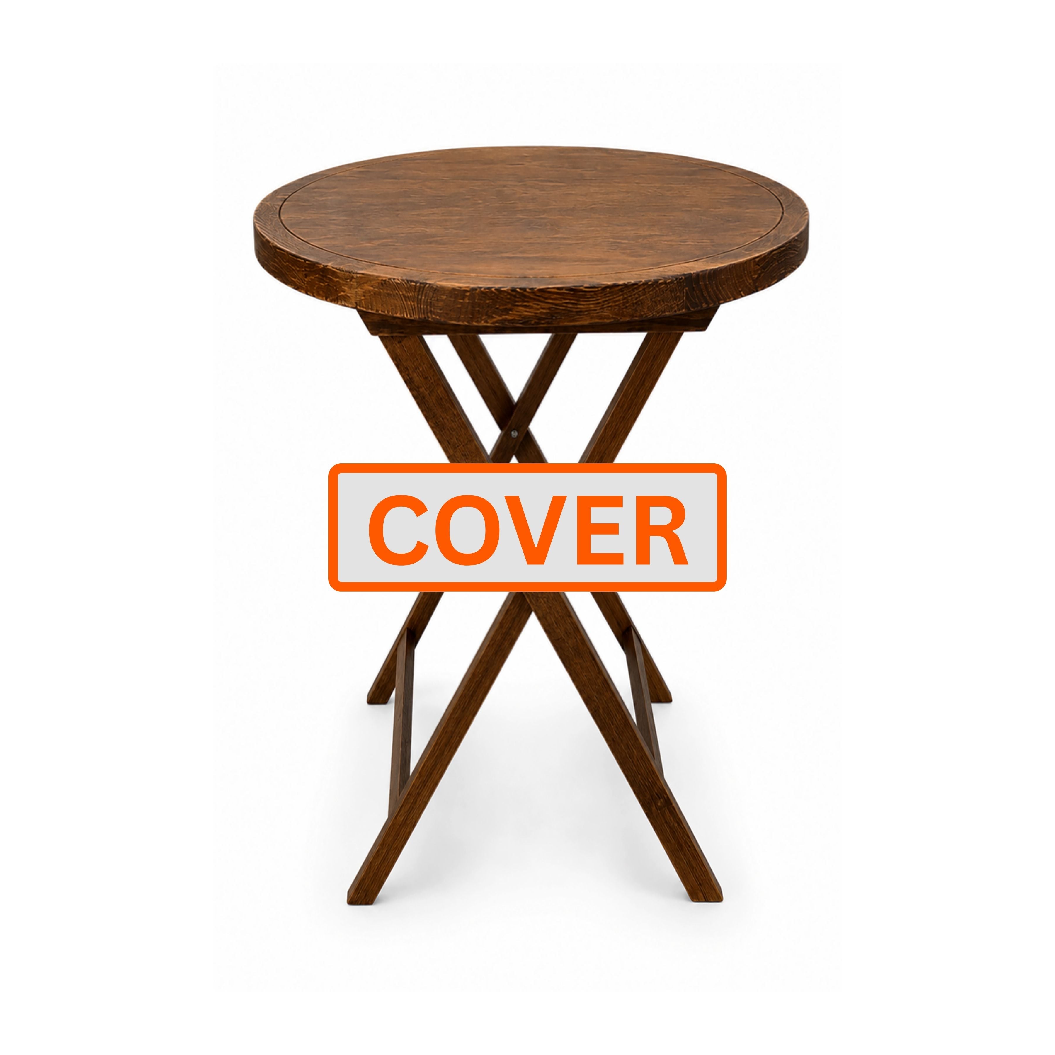 Cover, 36" Round x 39" High Folding Farm Antique