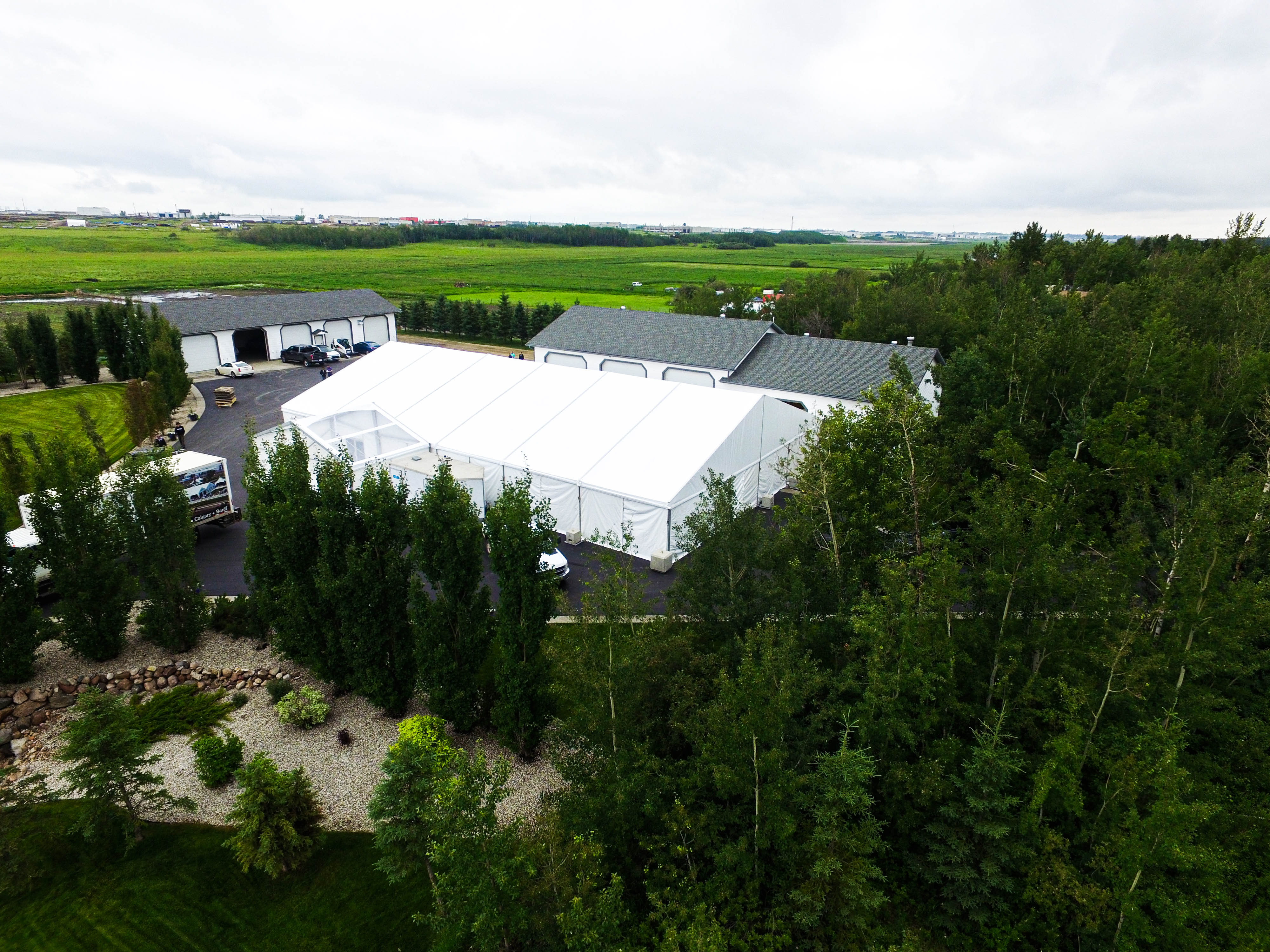 Clearspan Tent 18M X 30M Plain Wall Tents - Clearspan