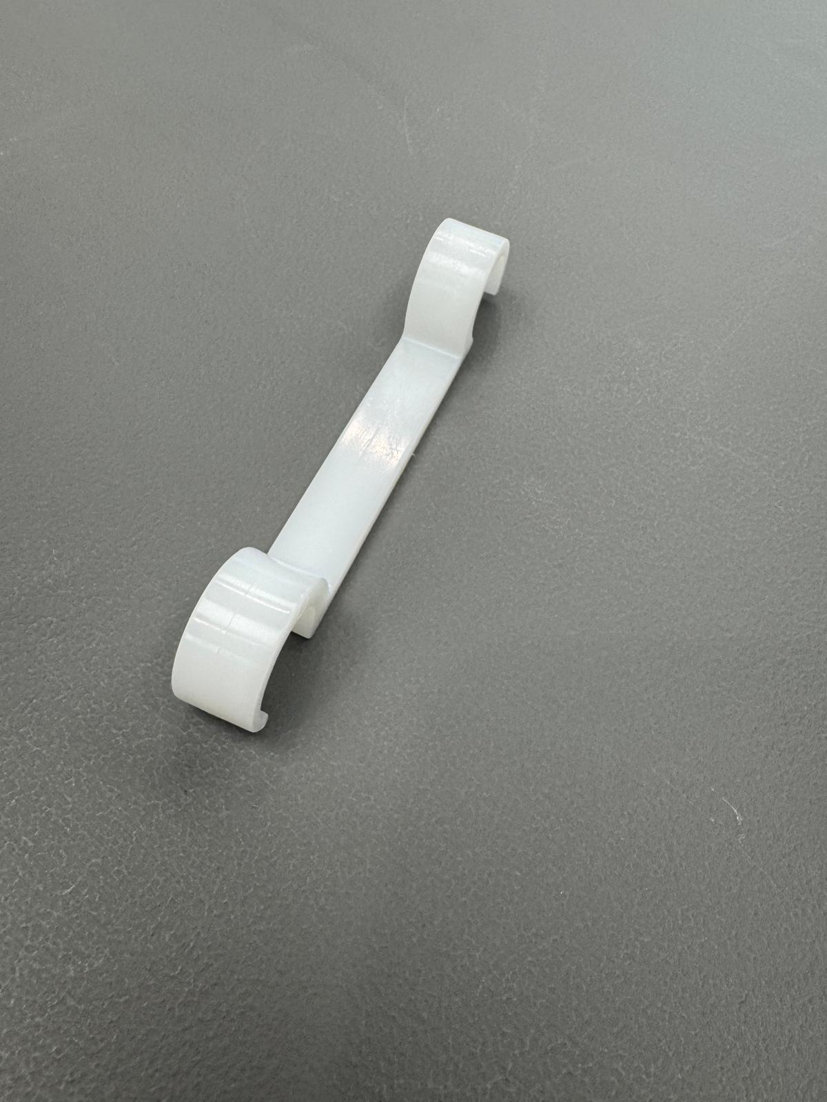 Chair Ganging Clip White 3" Spacing