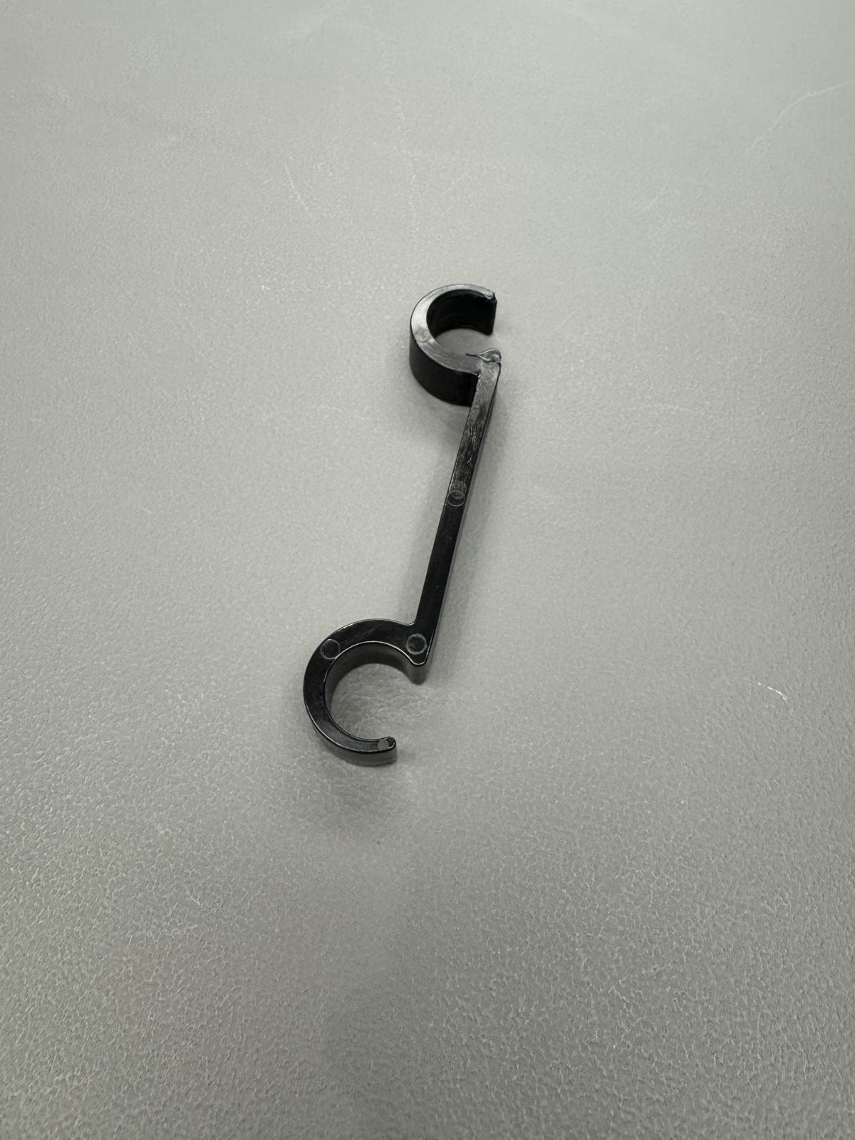 Chair Ganging Clip Black 3" Spacing