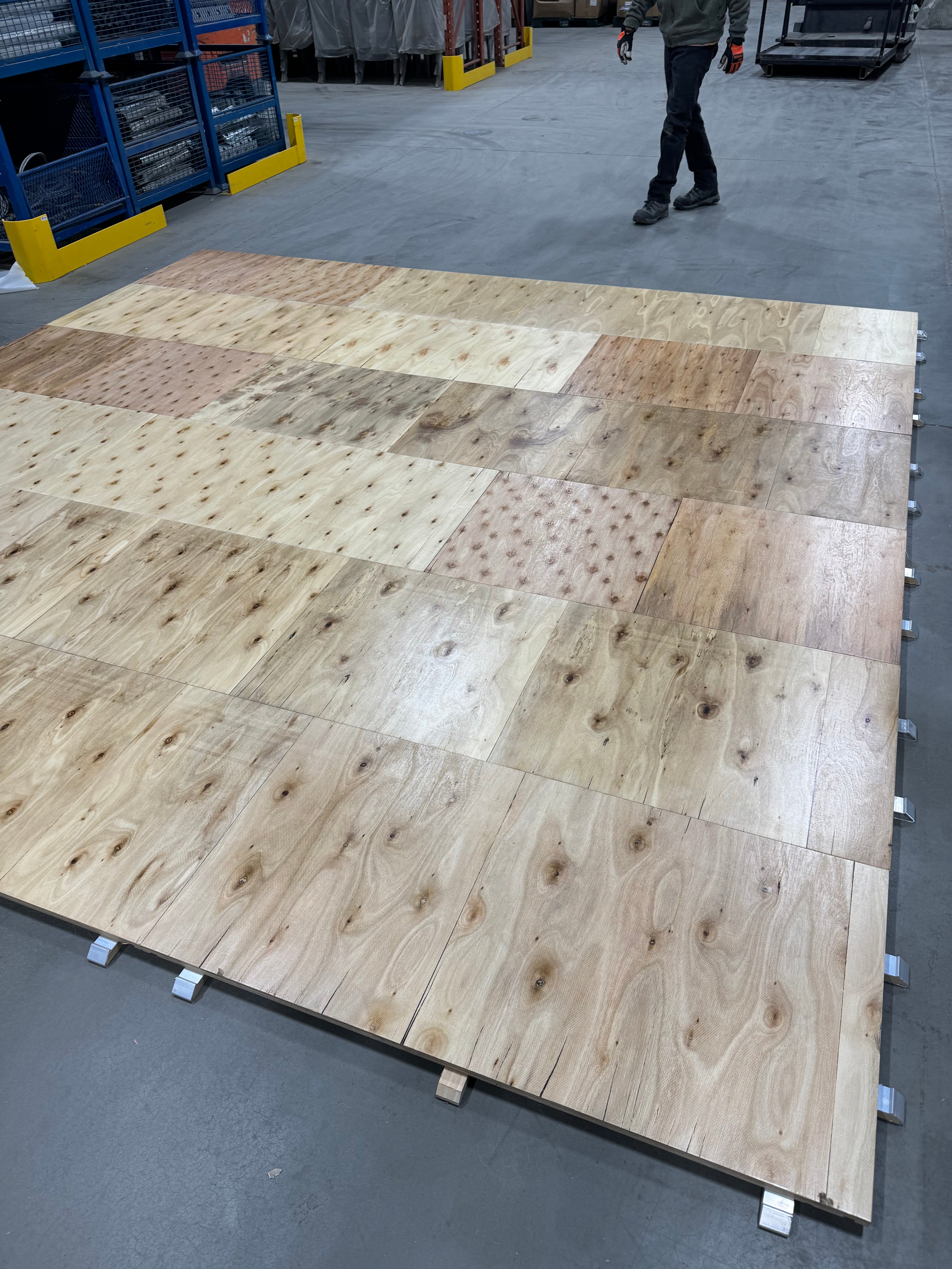 Tag-Loc Aluminum 6" x 48" Right Corner Trim