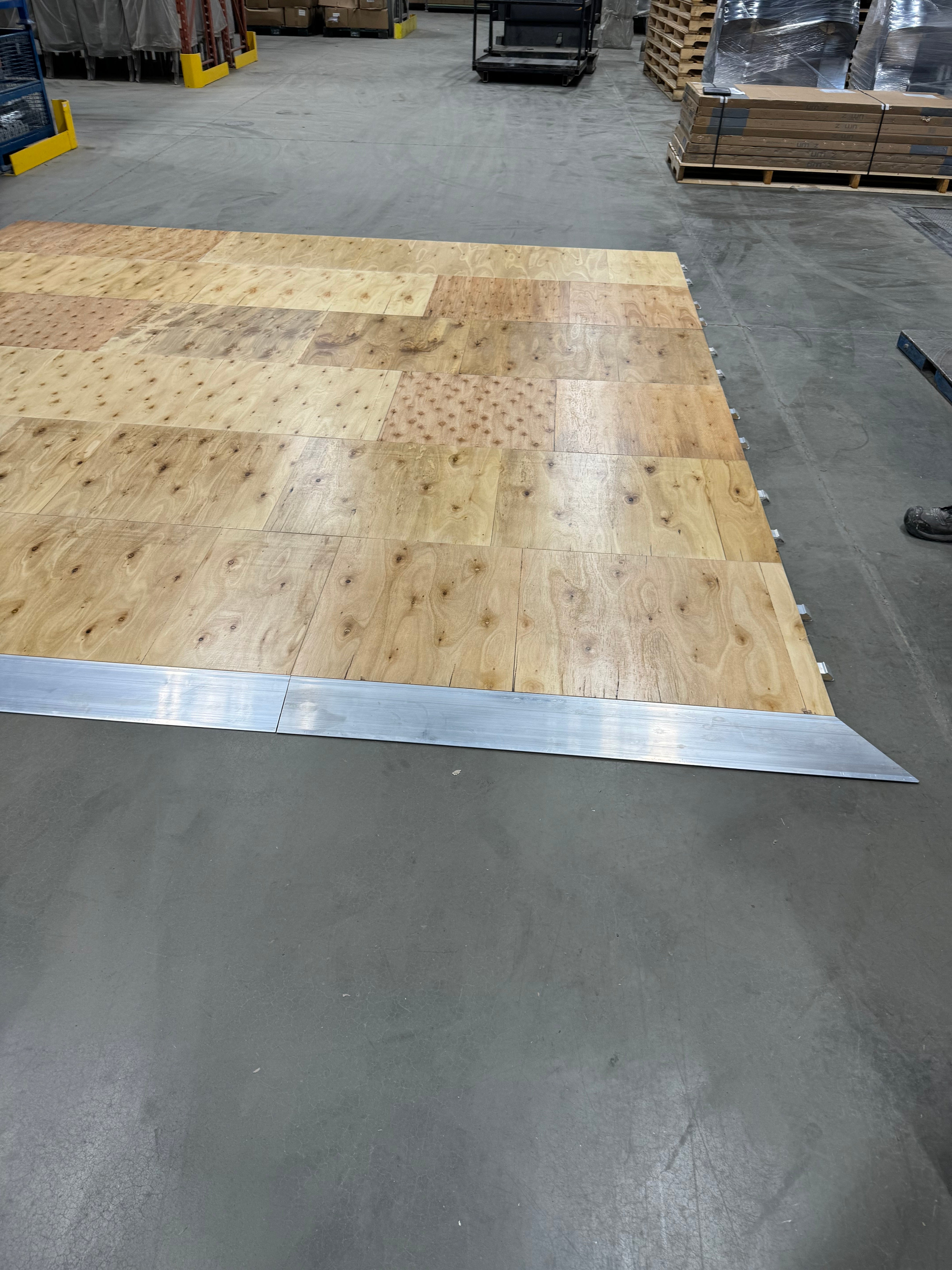 Tag-Loc Aluminum 6" x 48" Straight Trim