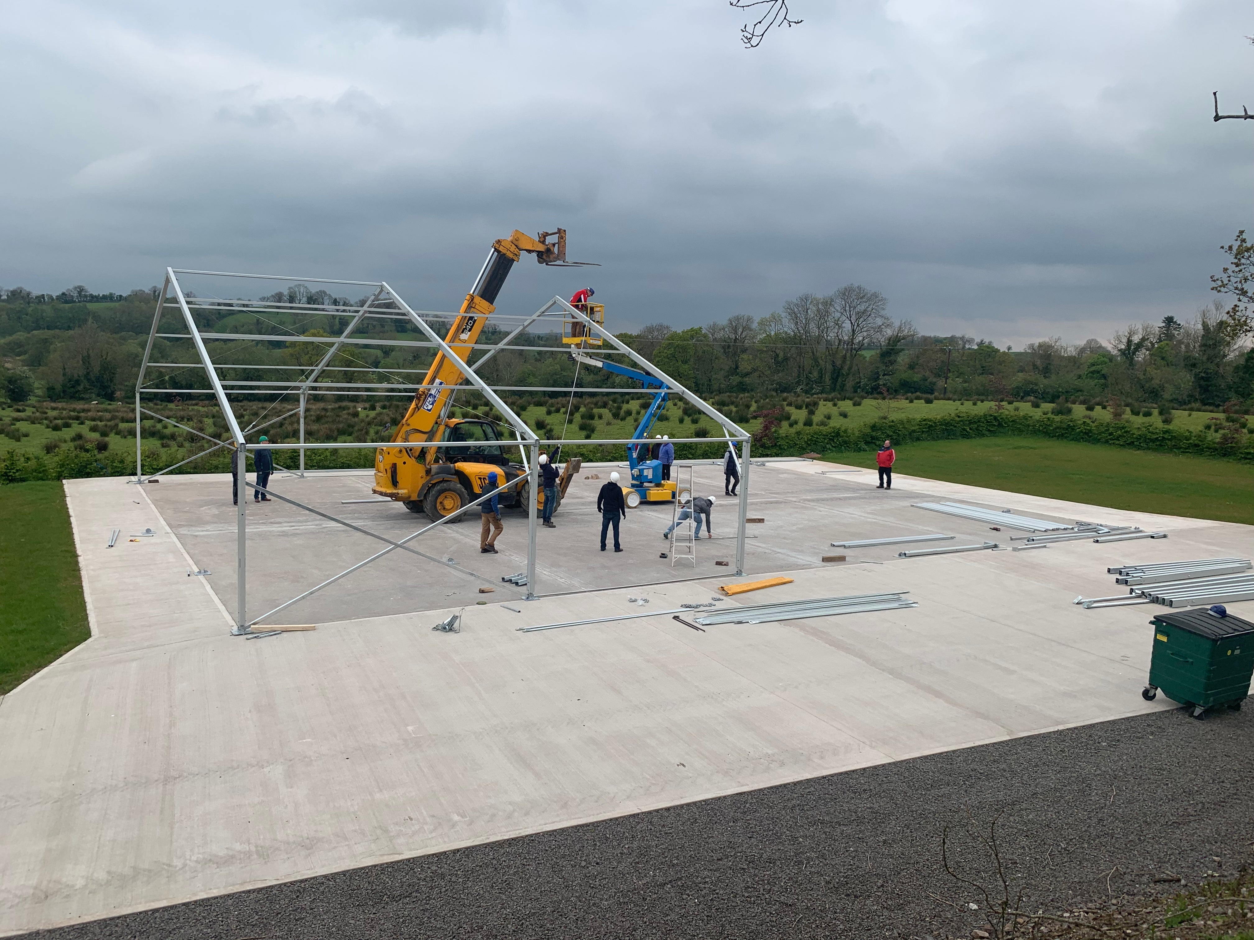 Clearspan Tent 18M X 25M Plain Wall Tents - Clearspan