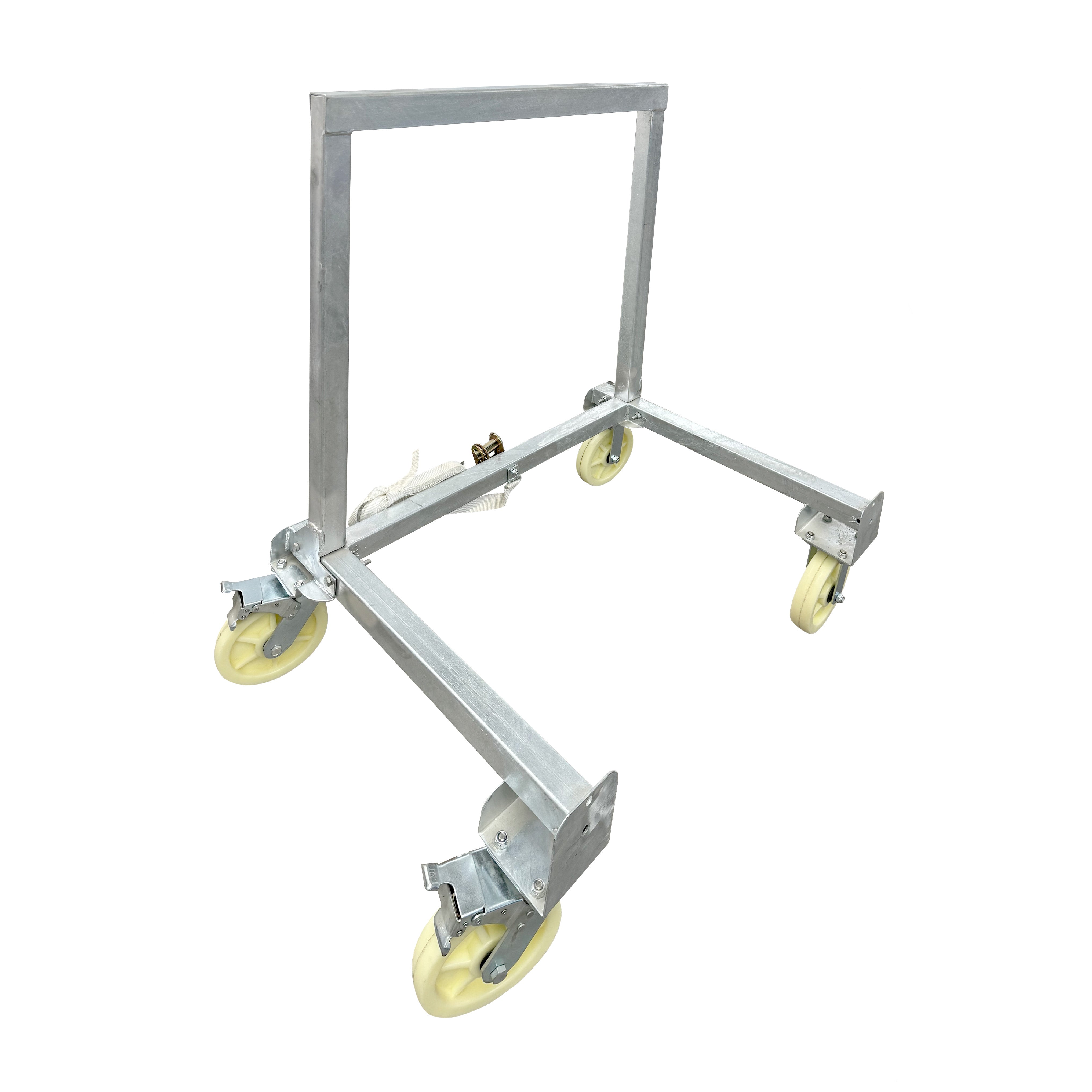 Stage Deck Storage Cart Galvanized
