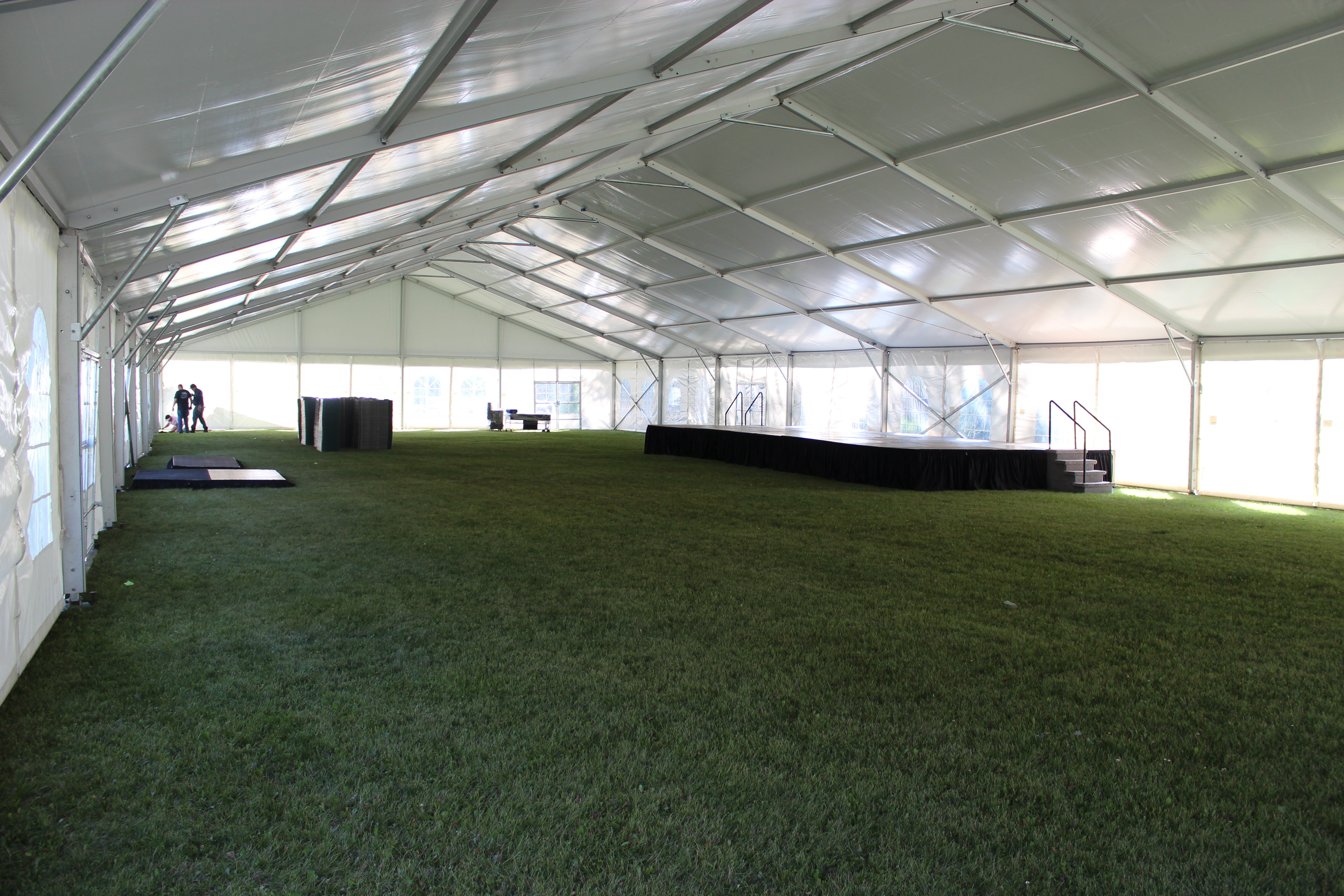 Clearspan Tent 18M X 45M French Window Tents - Clearspan