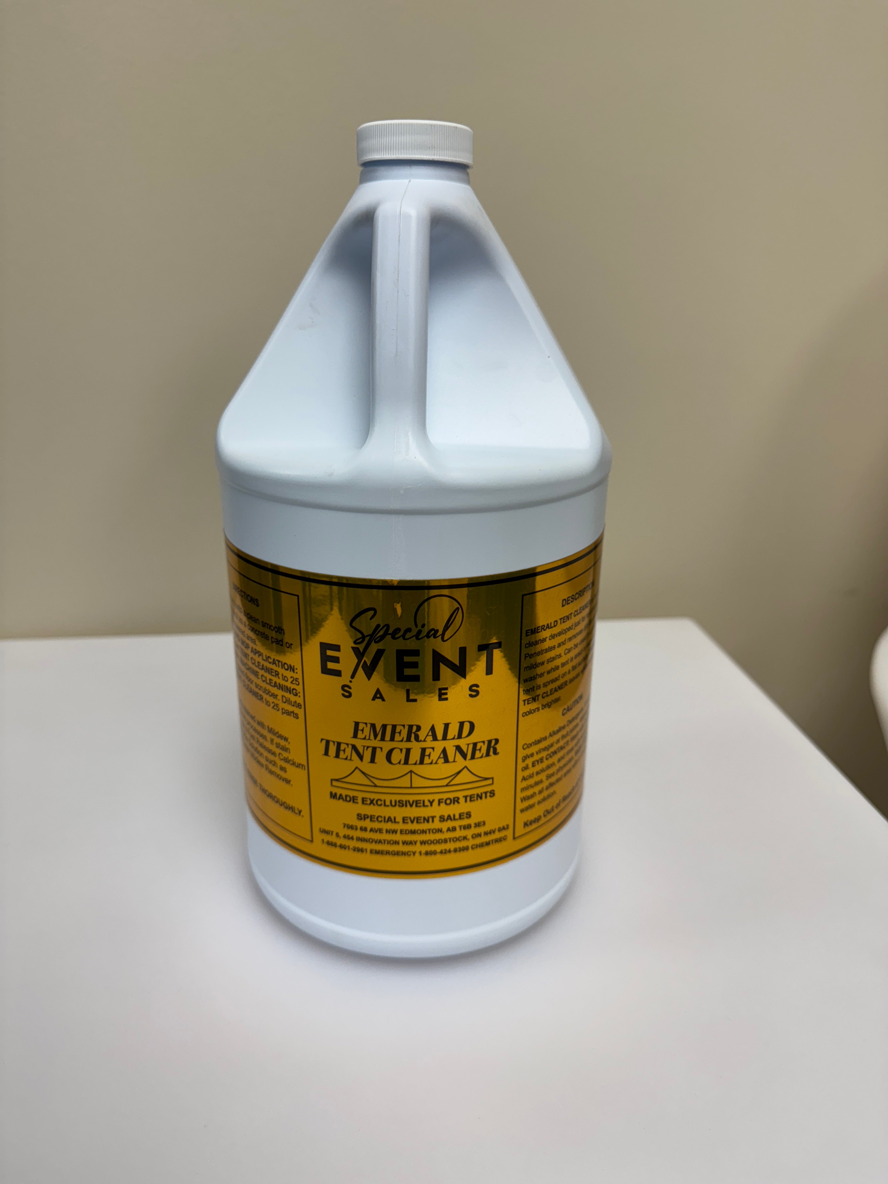 Emerald Tent Cleaner 1 Gallon Tent Accessory