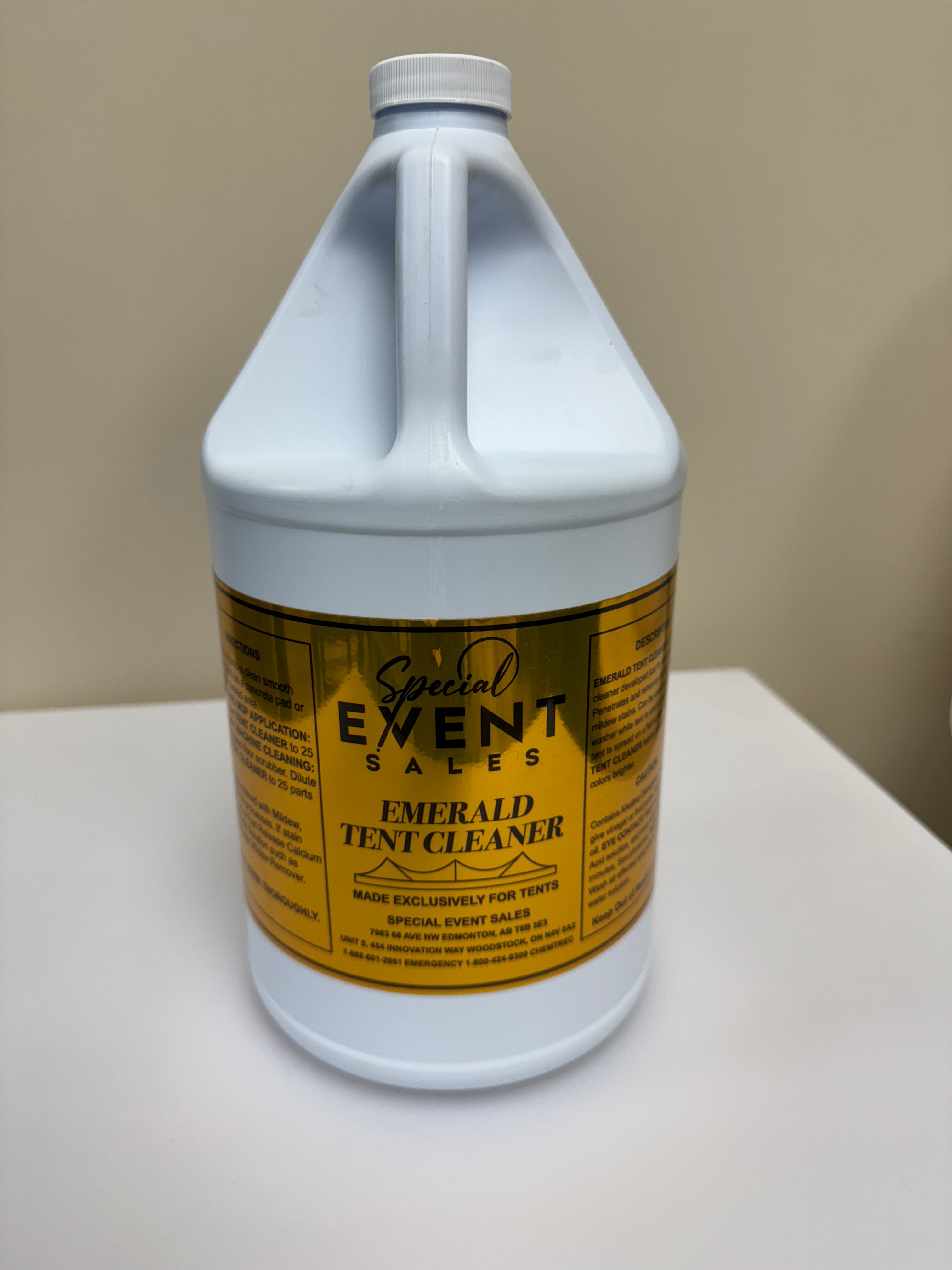 Emerald Tent Cleaner 1 Gallon Tent Accessory