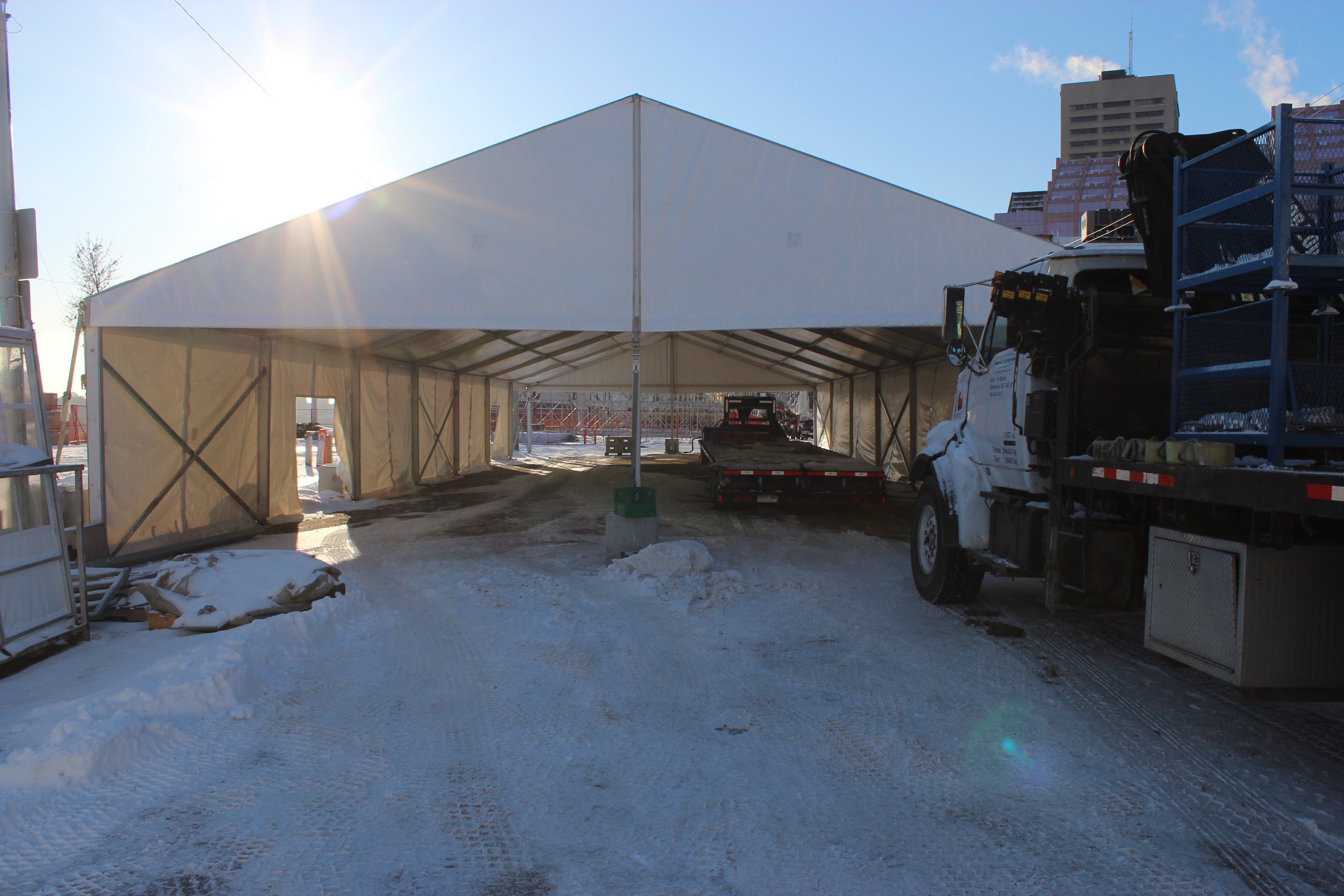 Clearspan Tent 12M X 30M French Window Tents - Clearspan