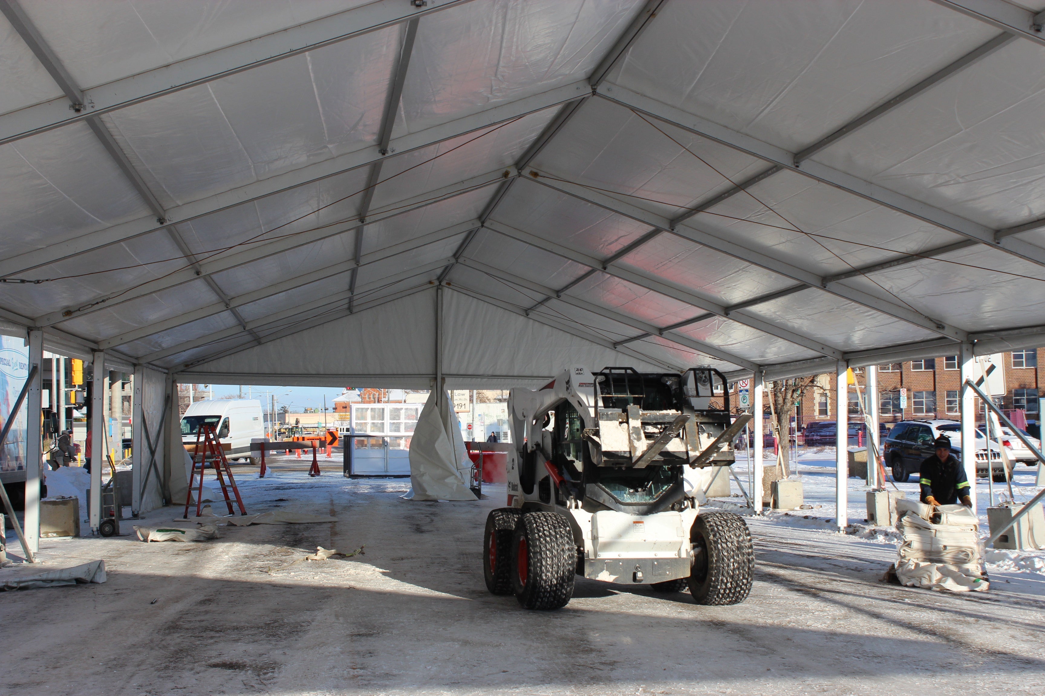 Clearspan Tent 12M X 30M French Window Tents - Clearspan