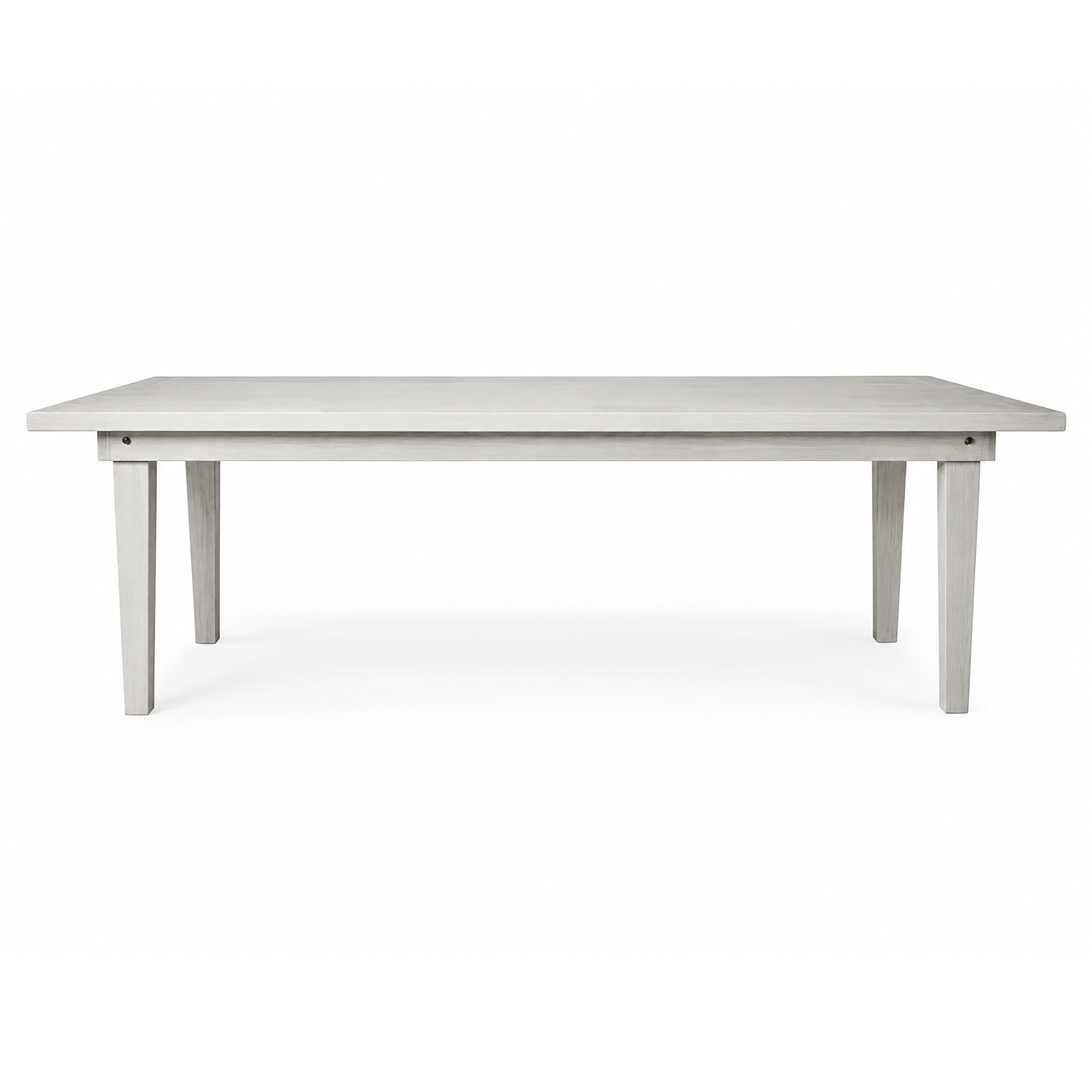 Table, 40" x 96" Farm Style Straight Leg Limewash