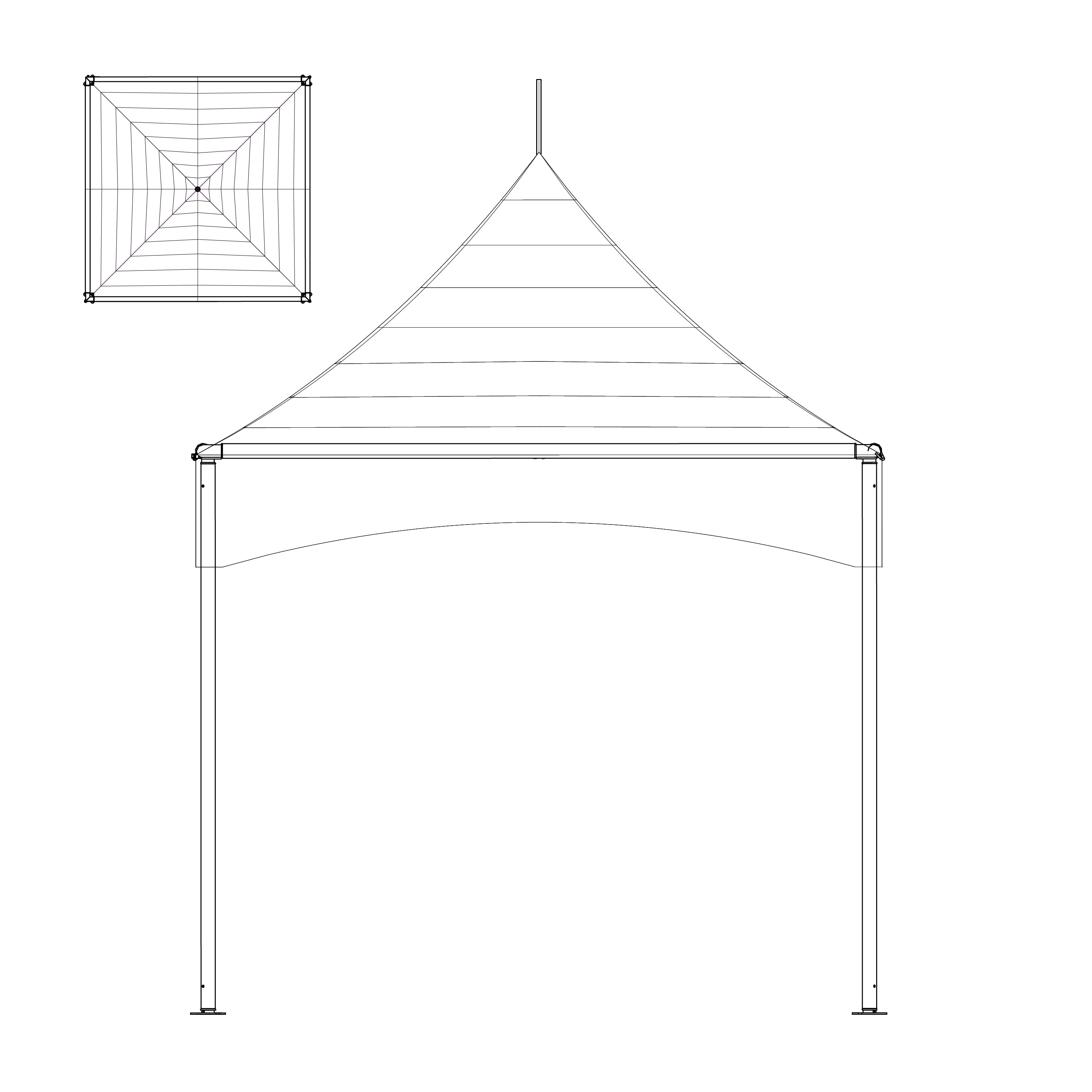 Marquee Tent, 10' x 10' Value Series