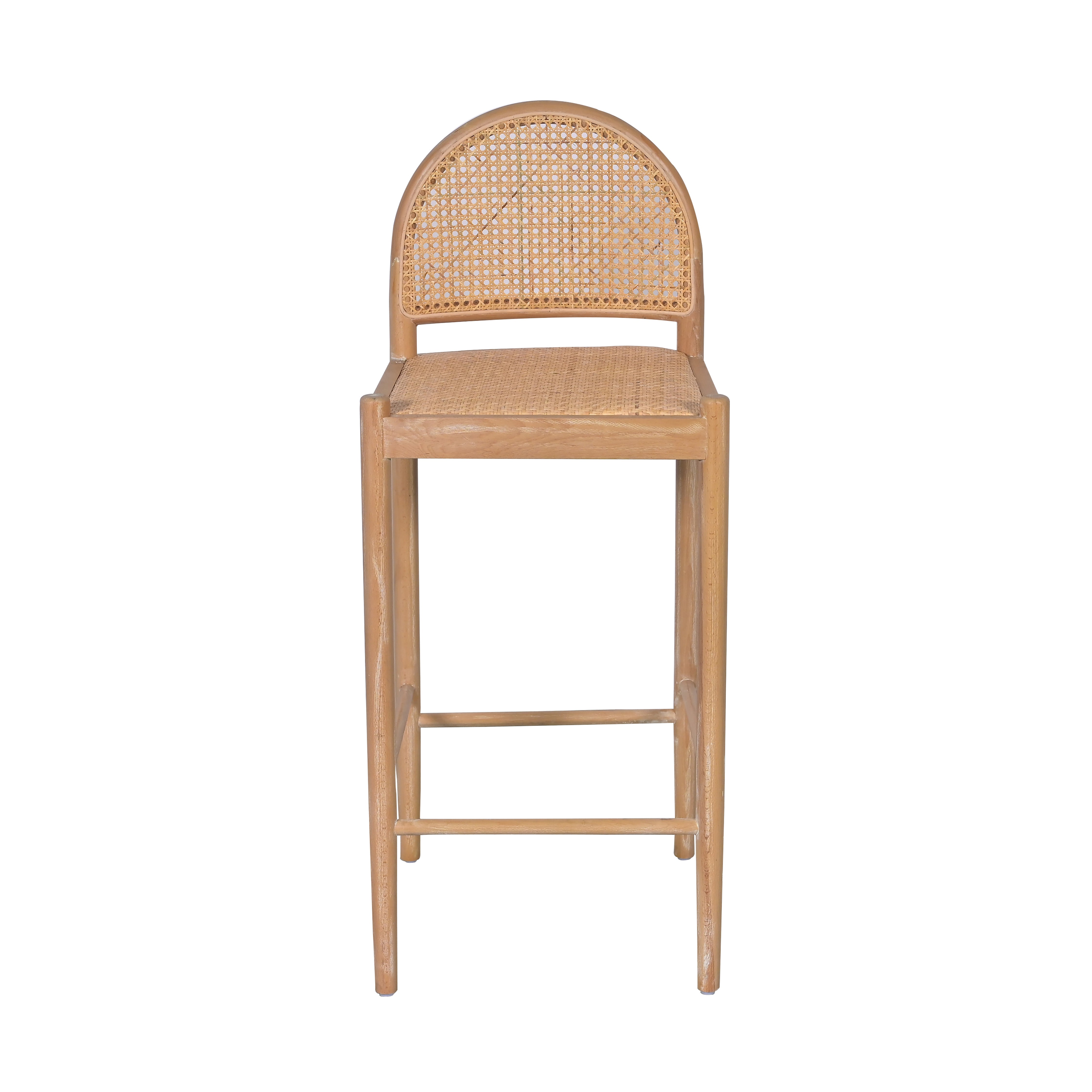 RATTAN WOOD SANTORINI BAR STOOL