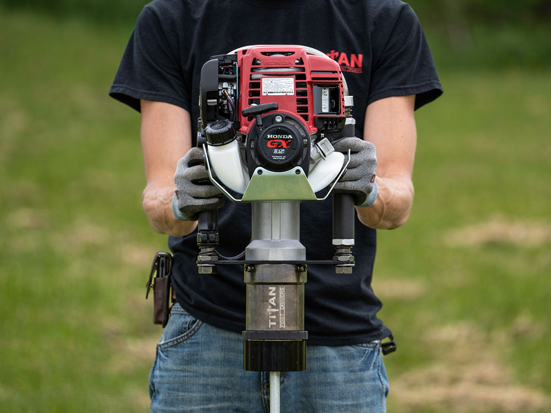 Titan Post Driver Honda Powered PGD1032H Tents - Titan Post Drivers