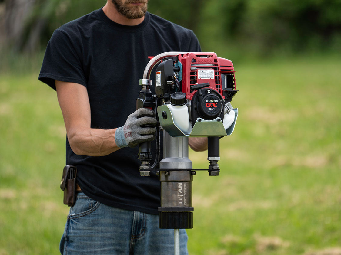 Titan Post Driver Honda Powered PGD1032H Tents - Titan Post Drivers