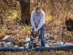 Titan Stake Driver Honda Powered PGD3200X Tents - Titan Post Drivers