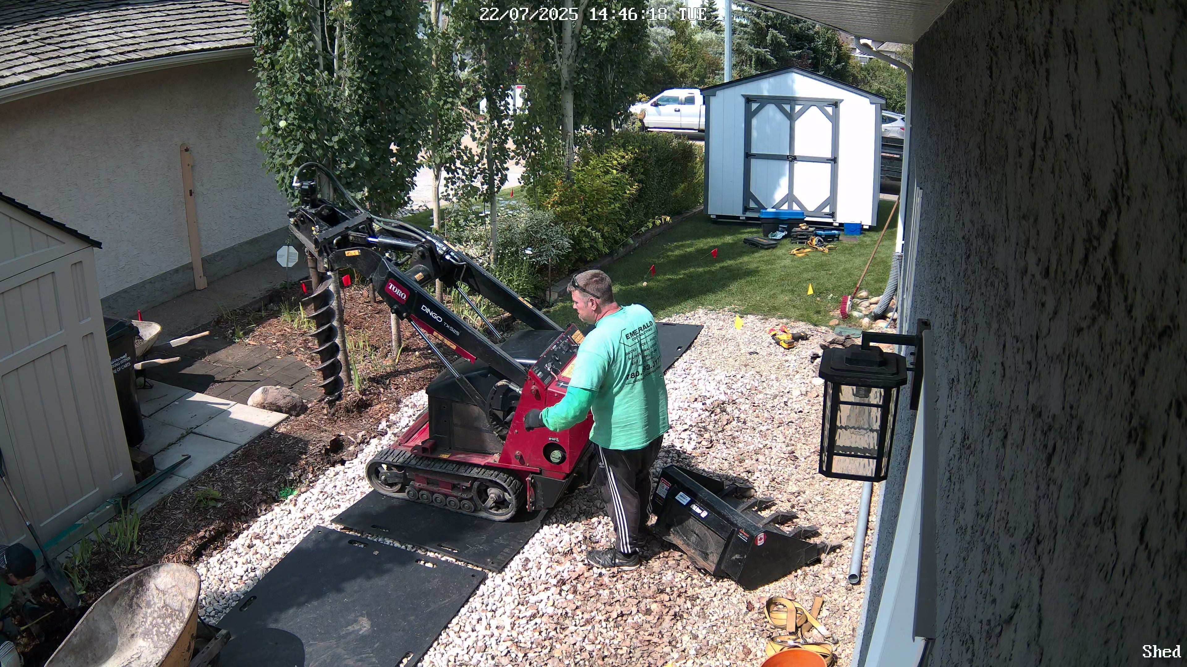 Ground Protection Mat, Black 4' X 8' Checkerplate