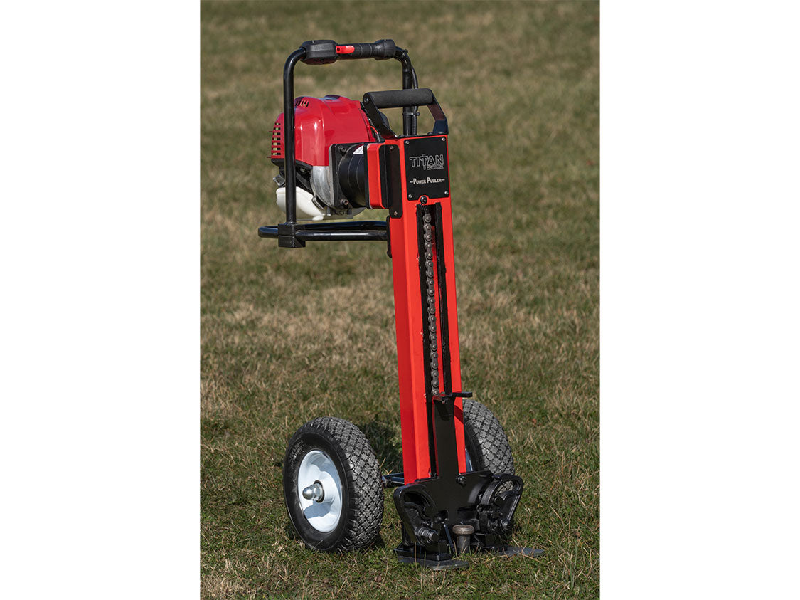 Titan Gas Powered Stake Puller (Honda) Tents - Titan Post Drivers