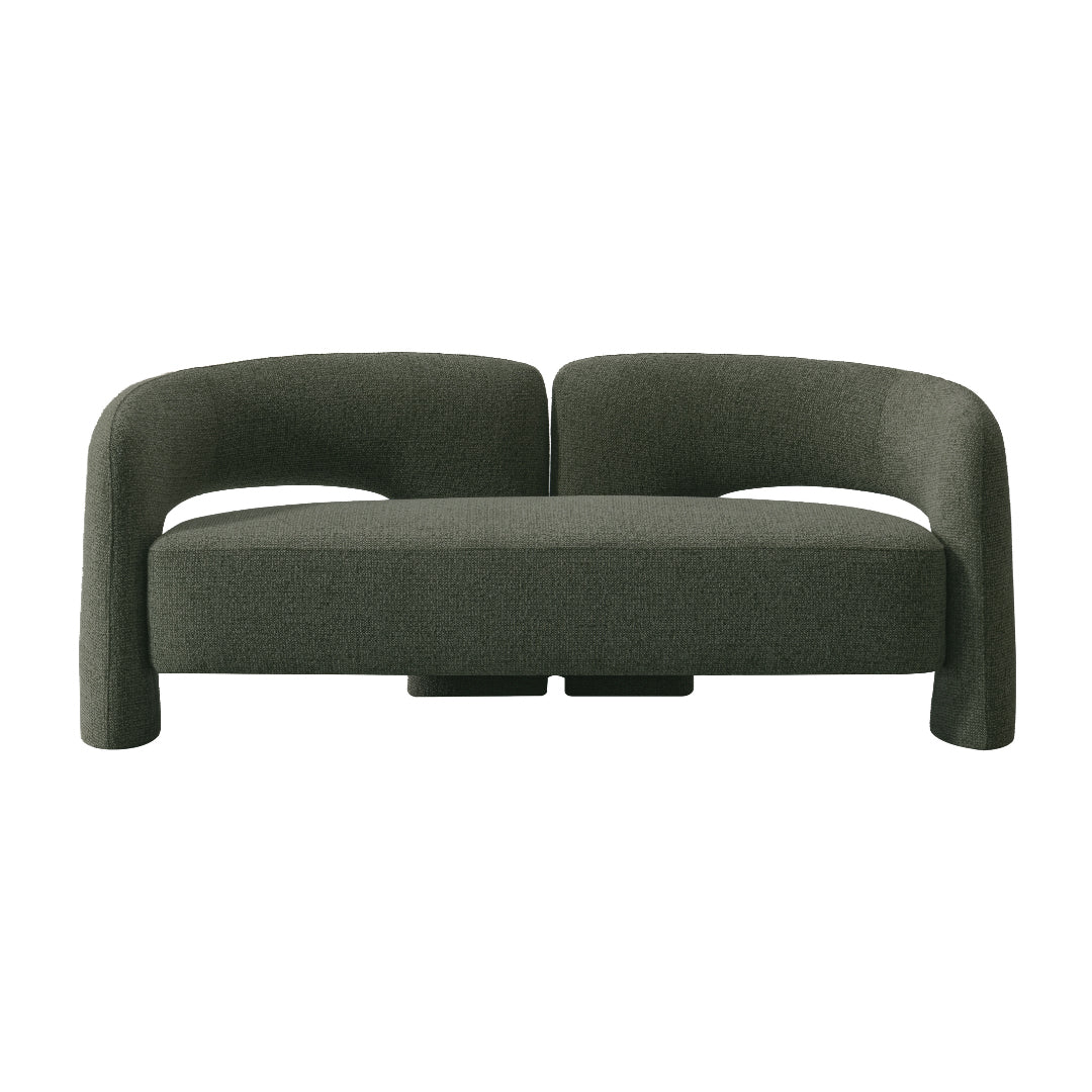 Elo, Double Green Accent Sofa