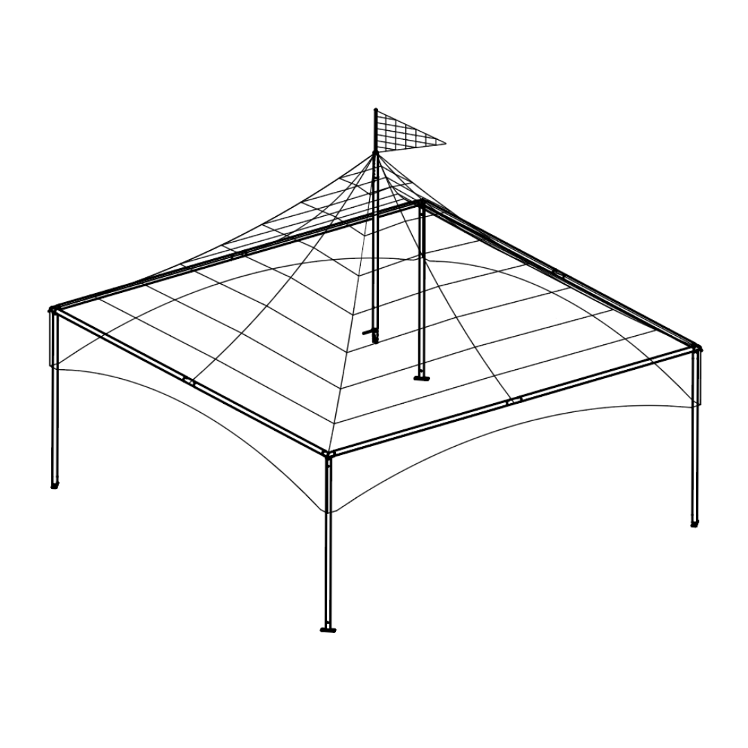 Marquee Tent, 20' x 20'