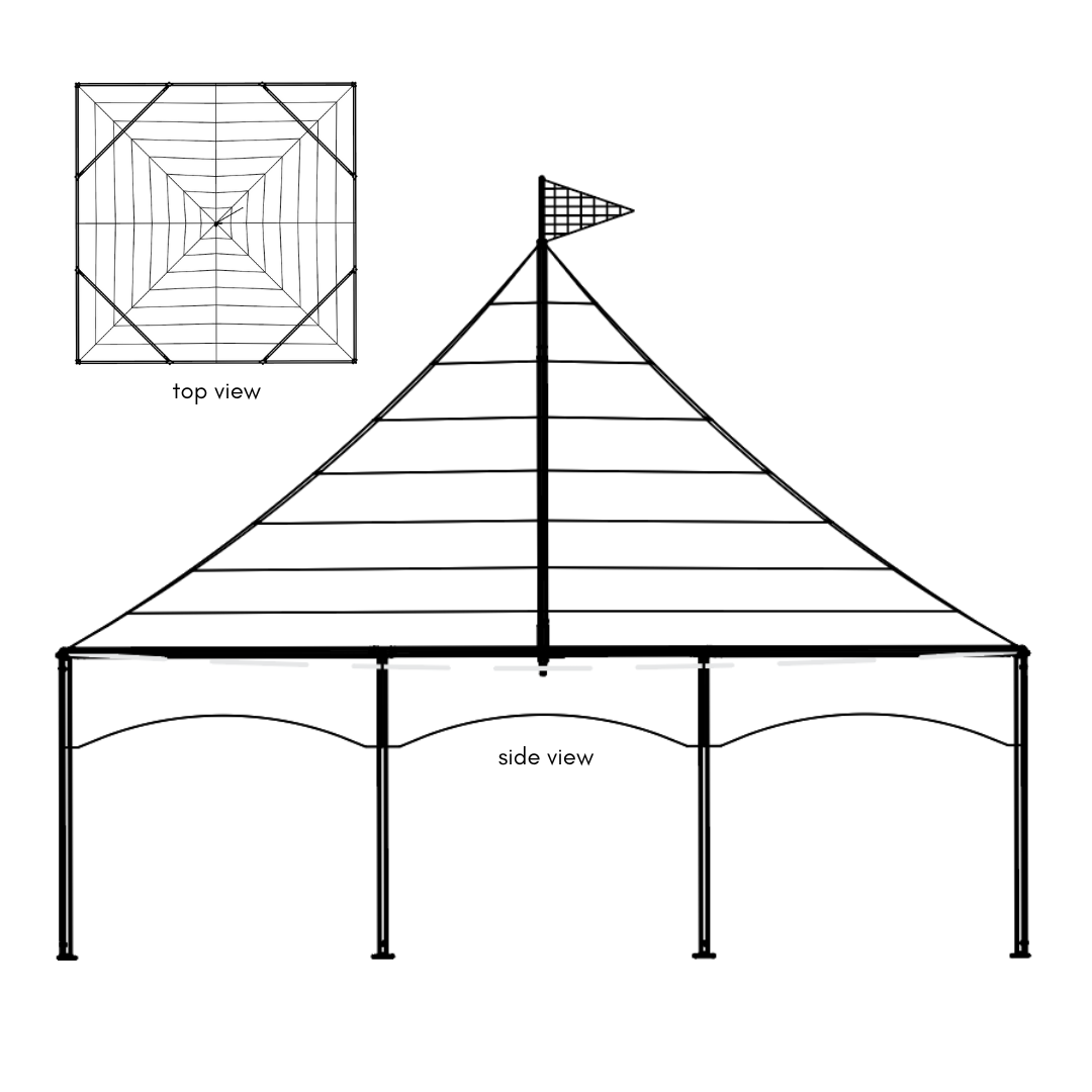Marquee Tent, 30' x 30'