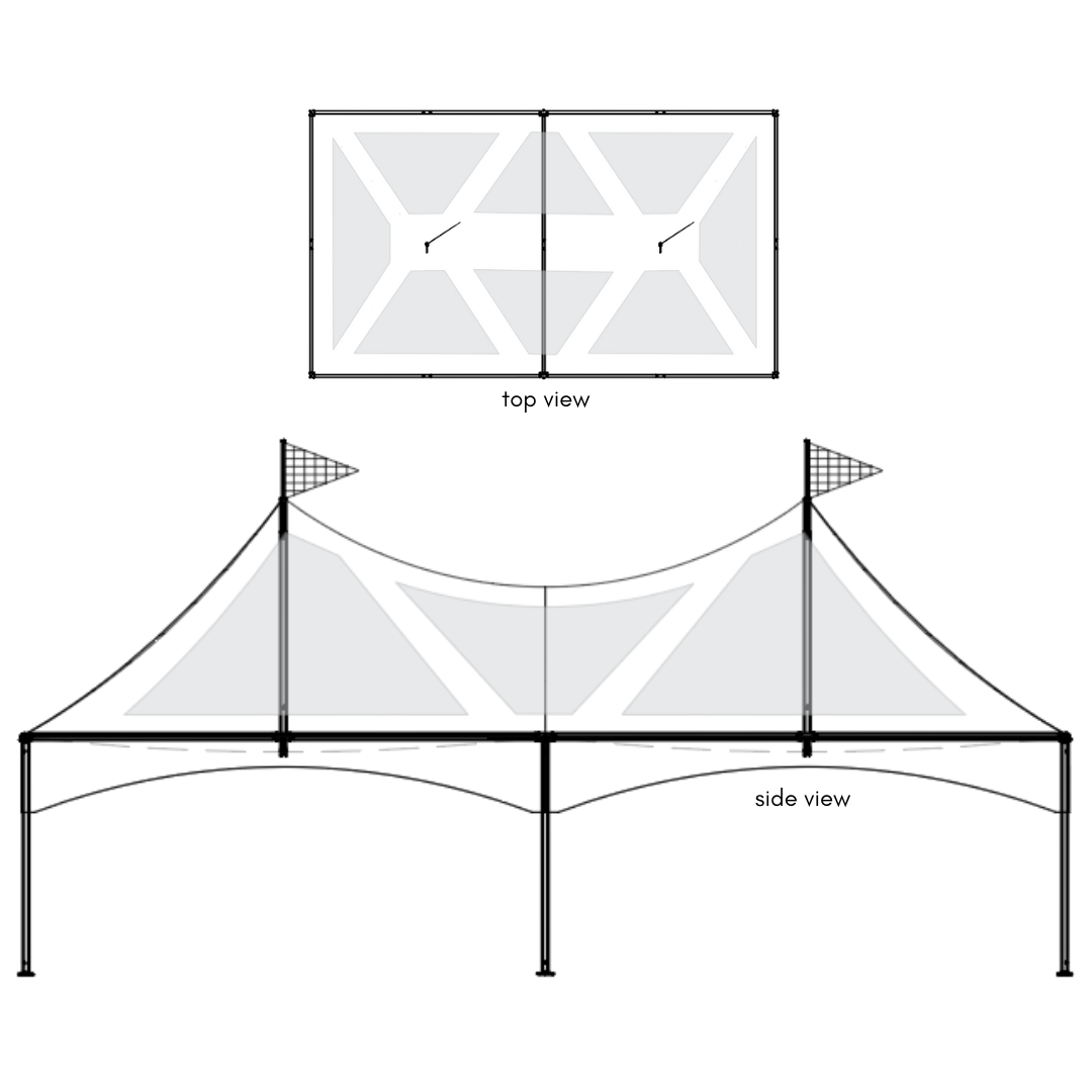 Marquee Tent, 20' x 30' Clear